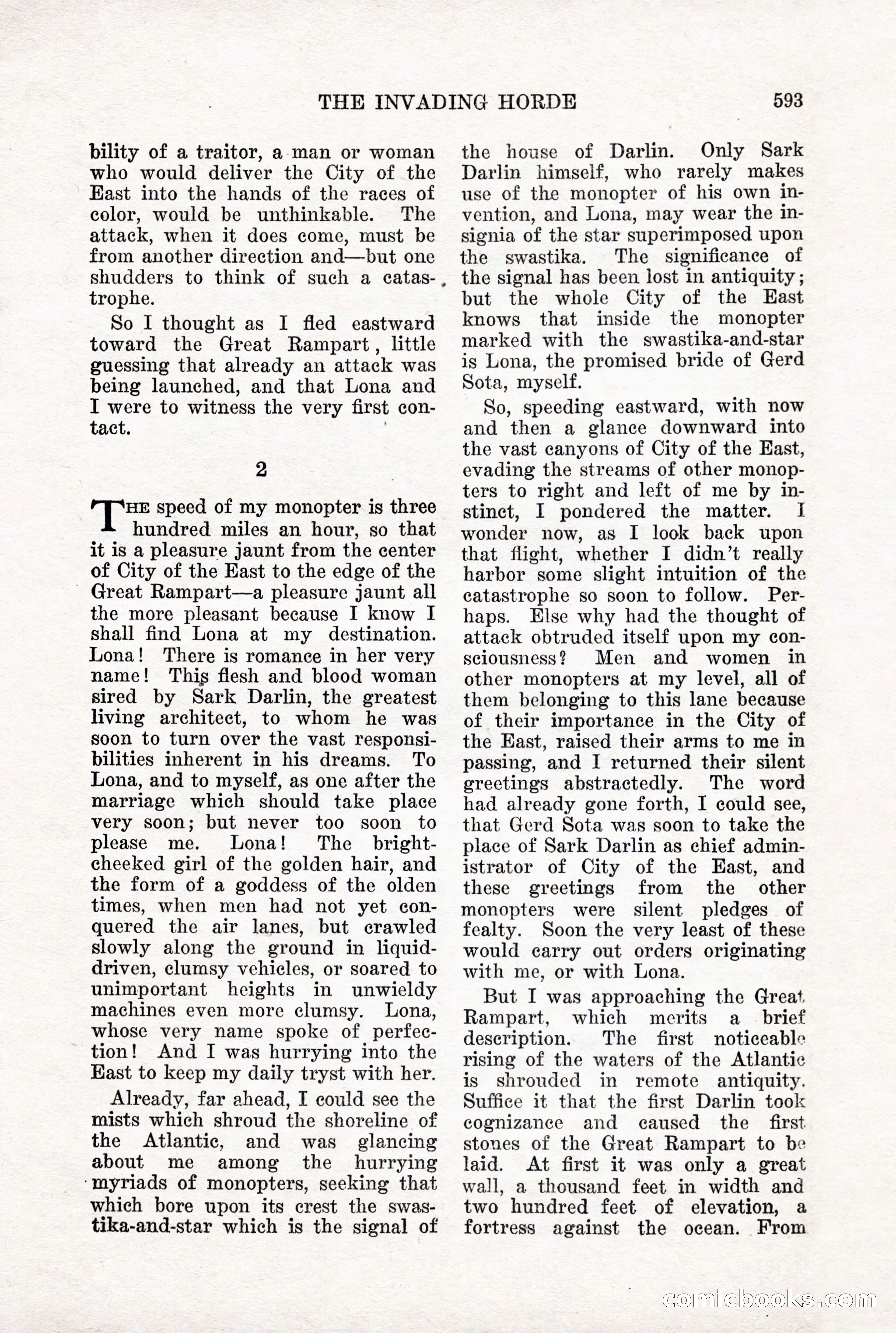 Weird Tales, Vol. X, No. 5 — page 19 of 148