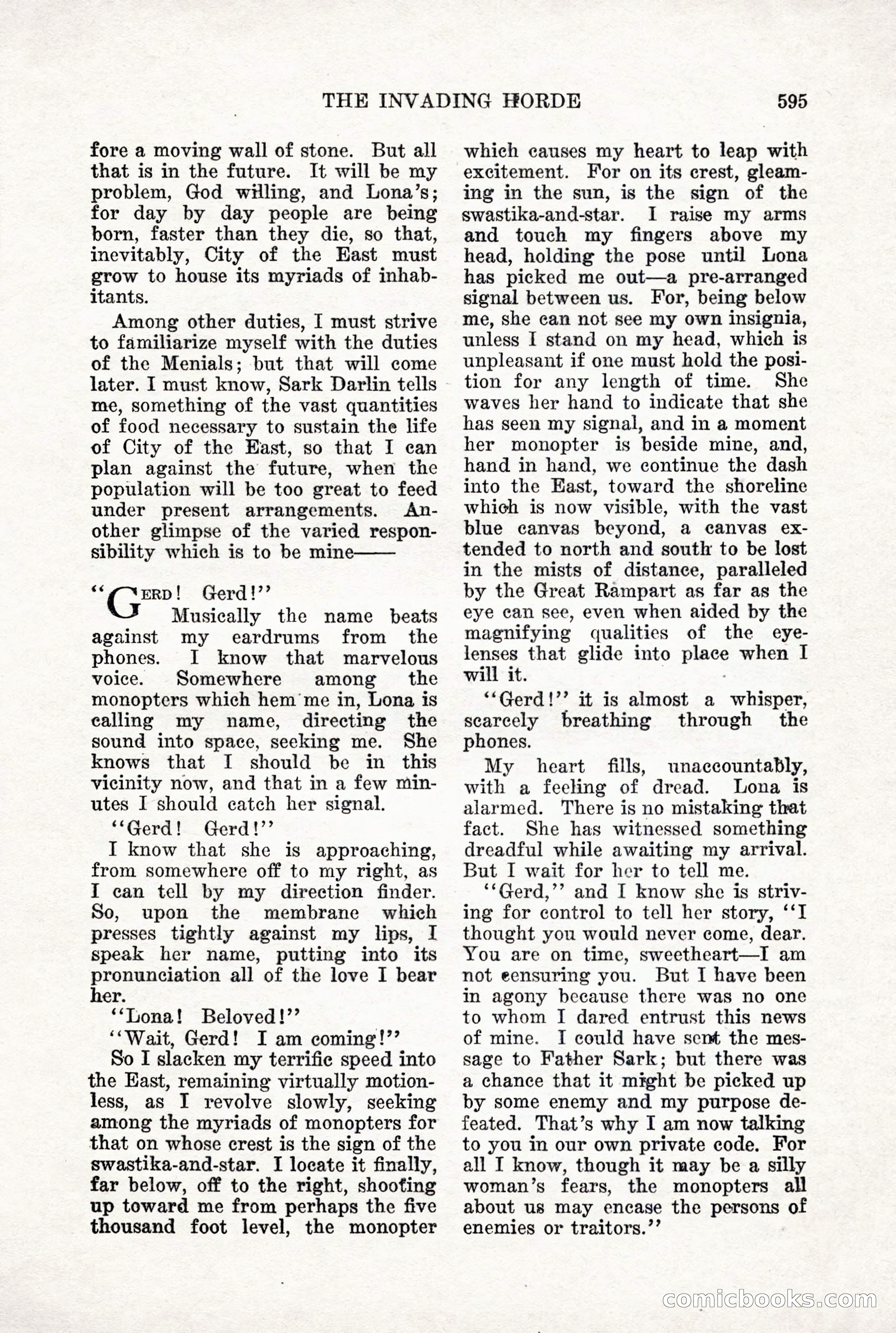 Weird Tales, Vol. X, No. 5 — page 21 of 148