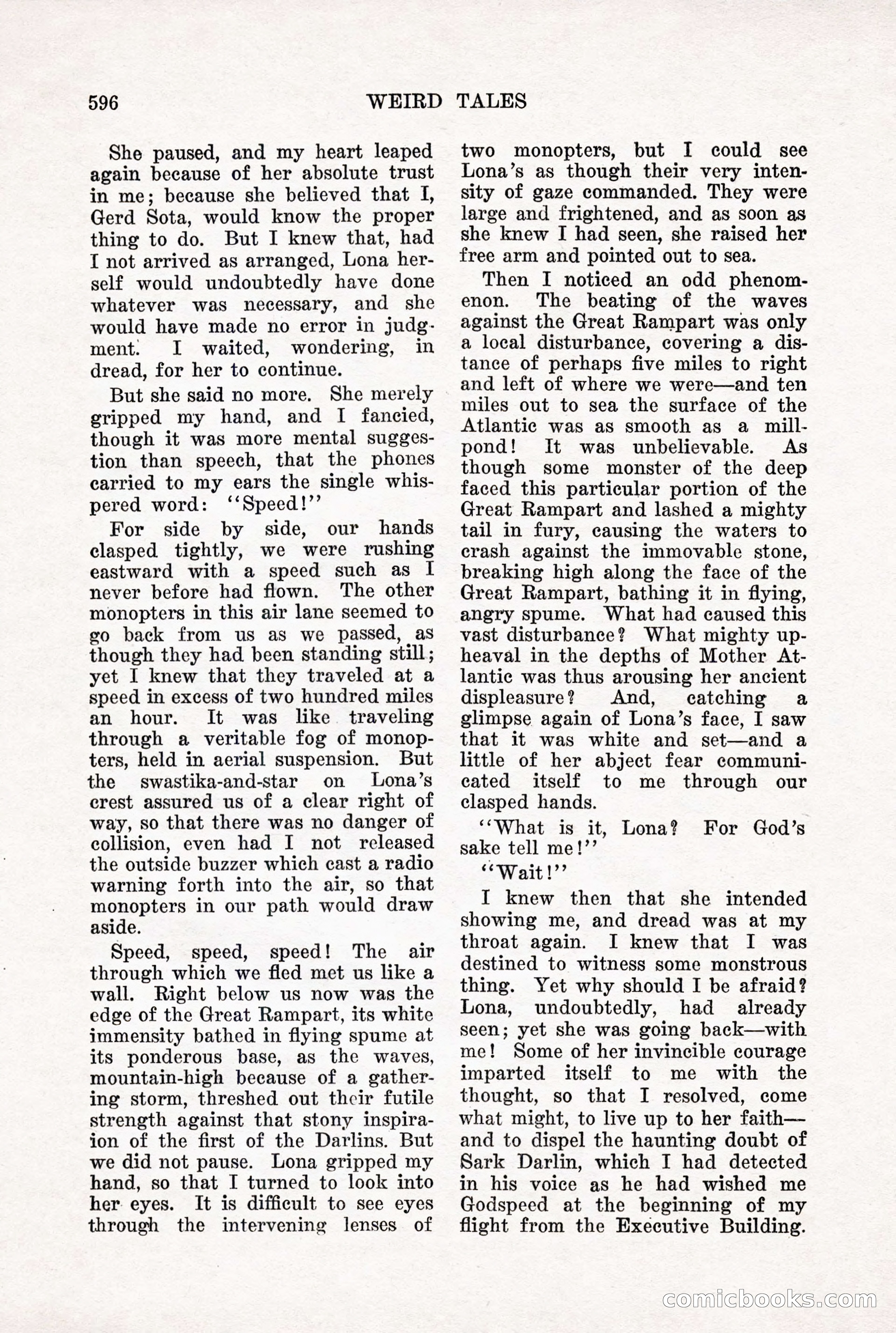 Weird Tales, Vol. X, No. 5 — page 22 of 148