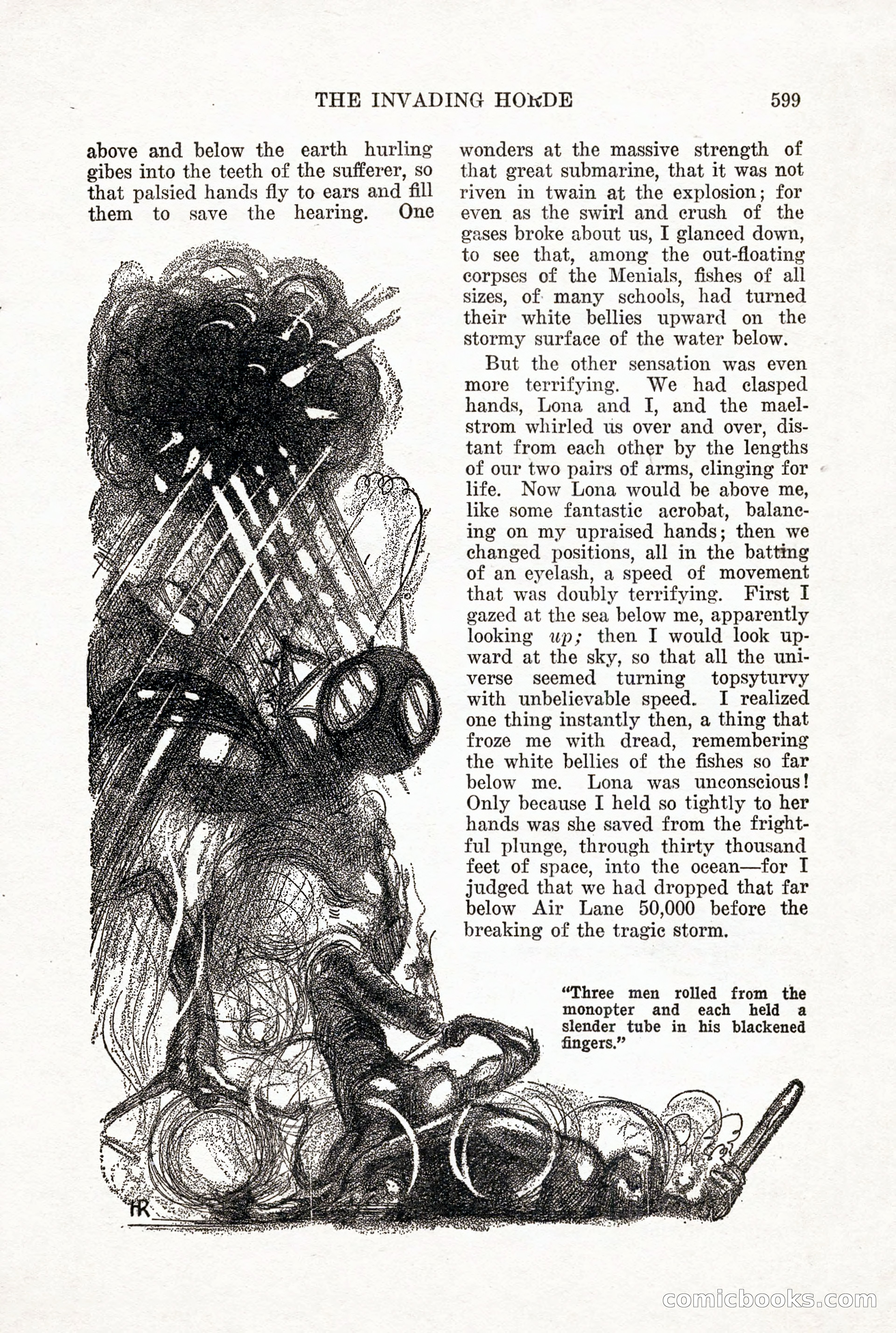 Weird Tales, Vol. X, No. 5 — page 25 of 148