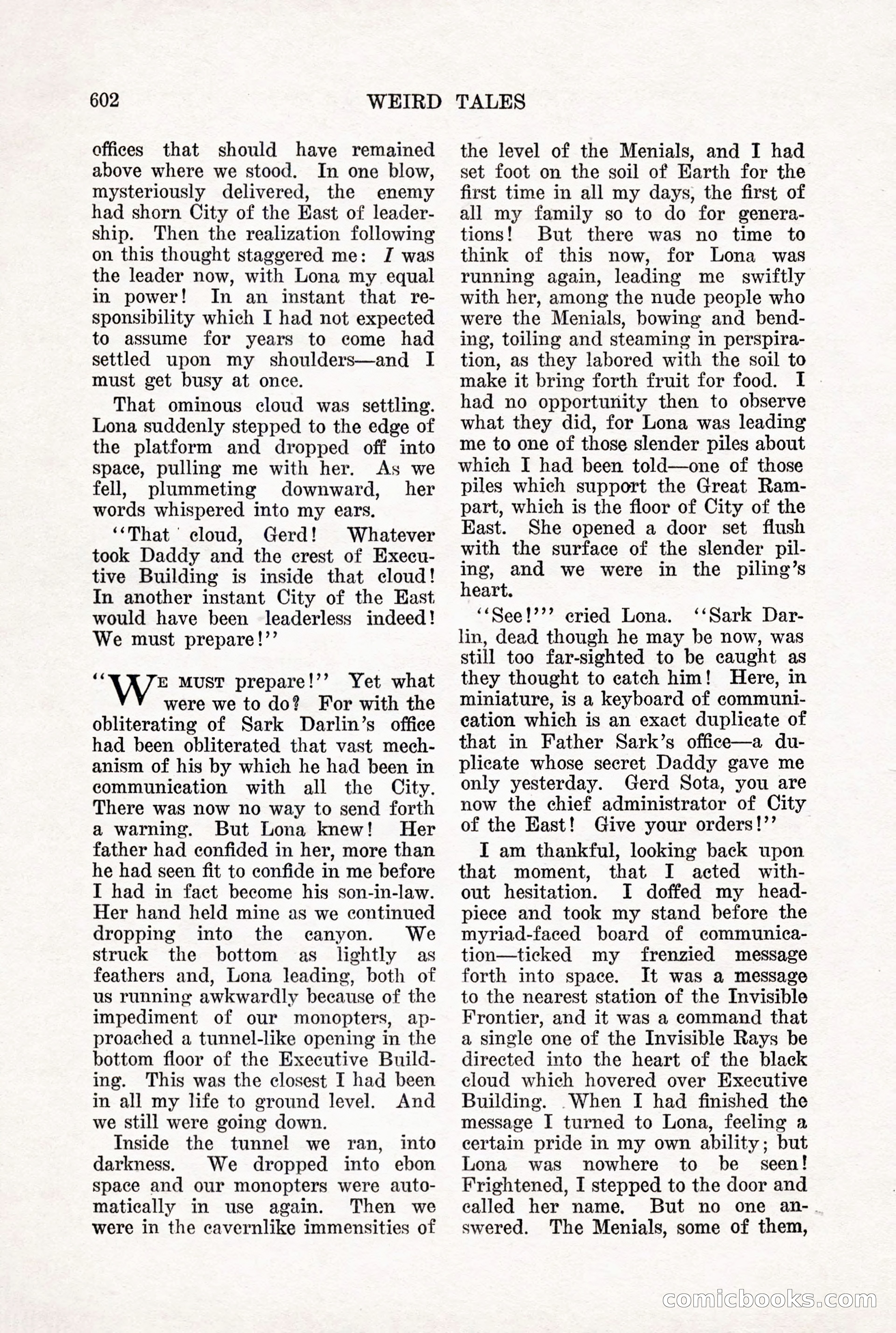 Weird Tales, Vol. X, No. 5 — page 28 of 148
