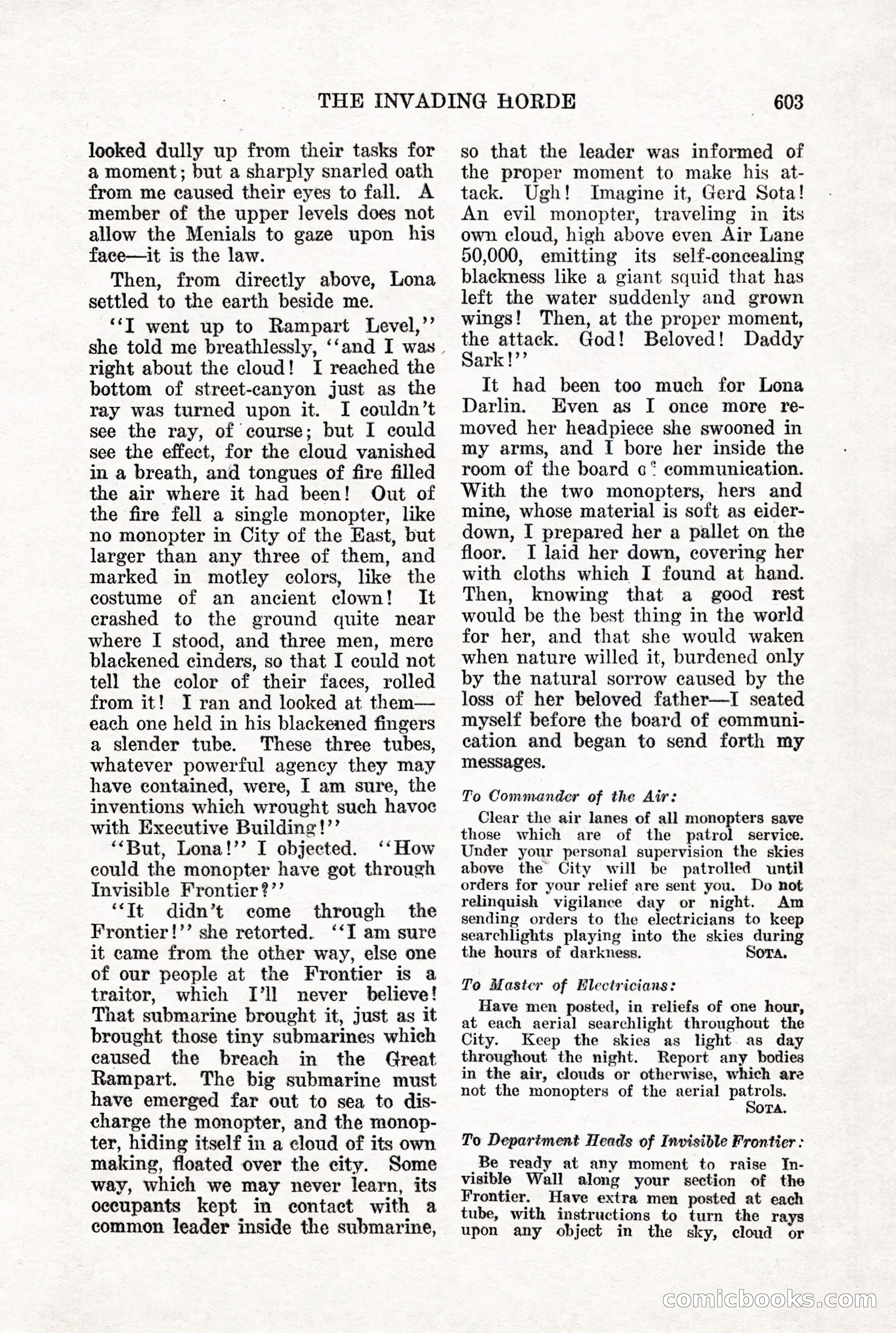 Weird Tales, Vol. X, No. 5 — page 29 of 148