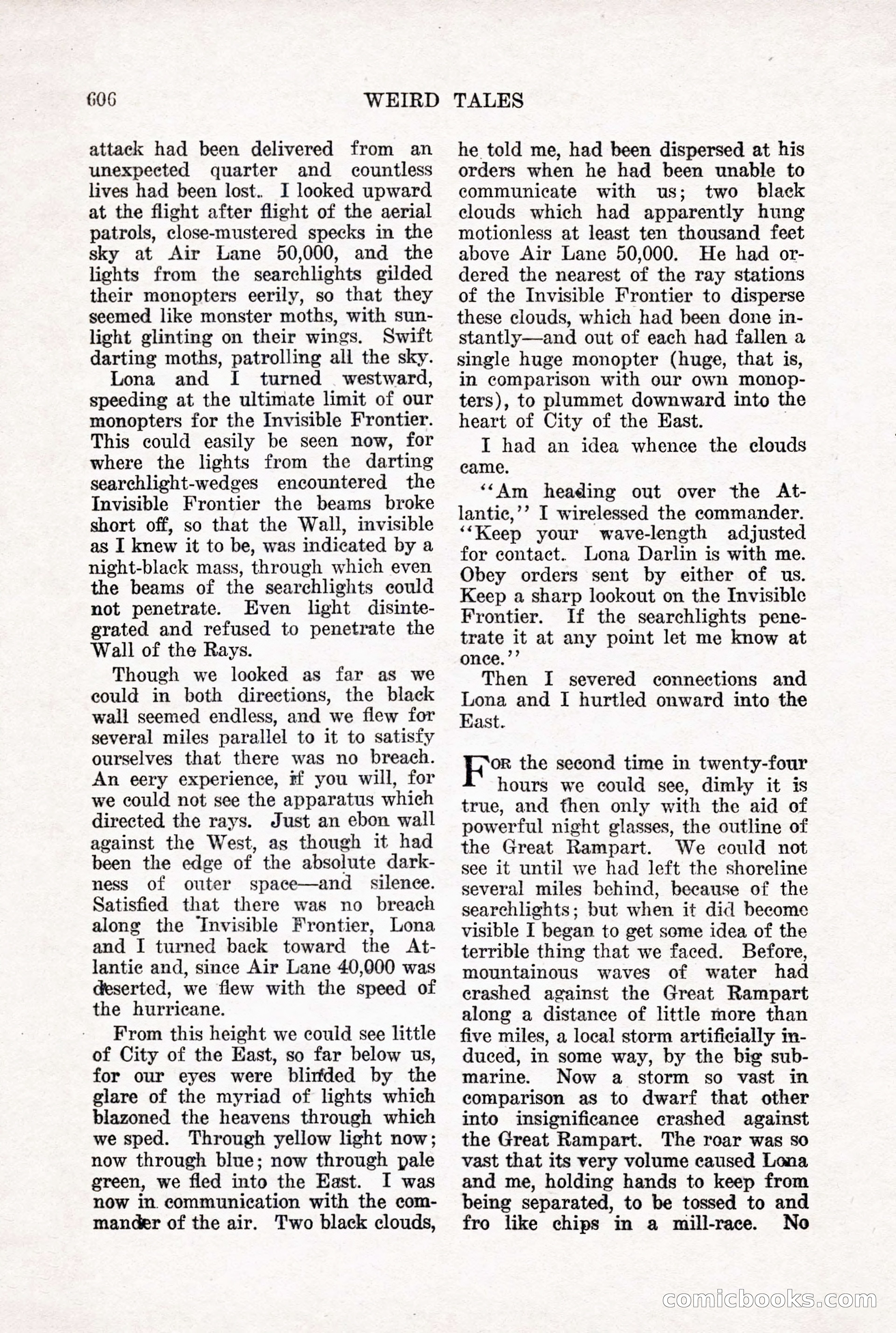 Weird Tales, Vol. X, No. 5 — page 32 of 148