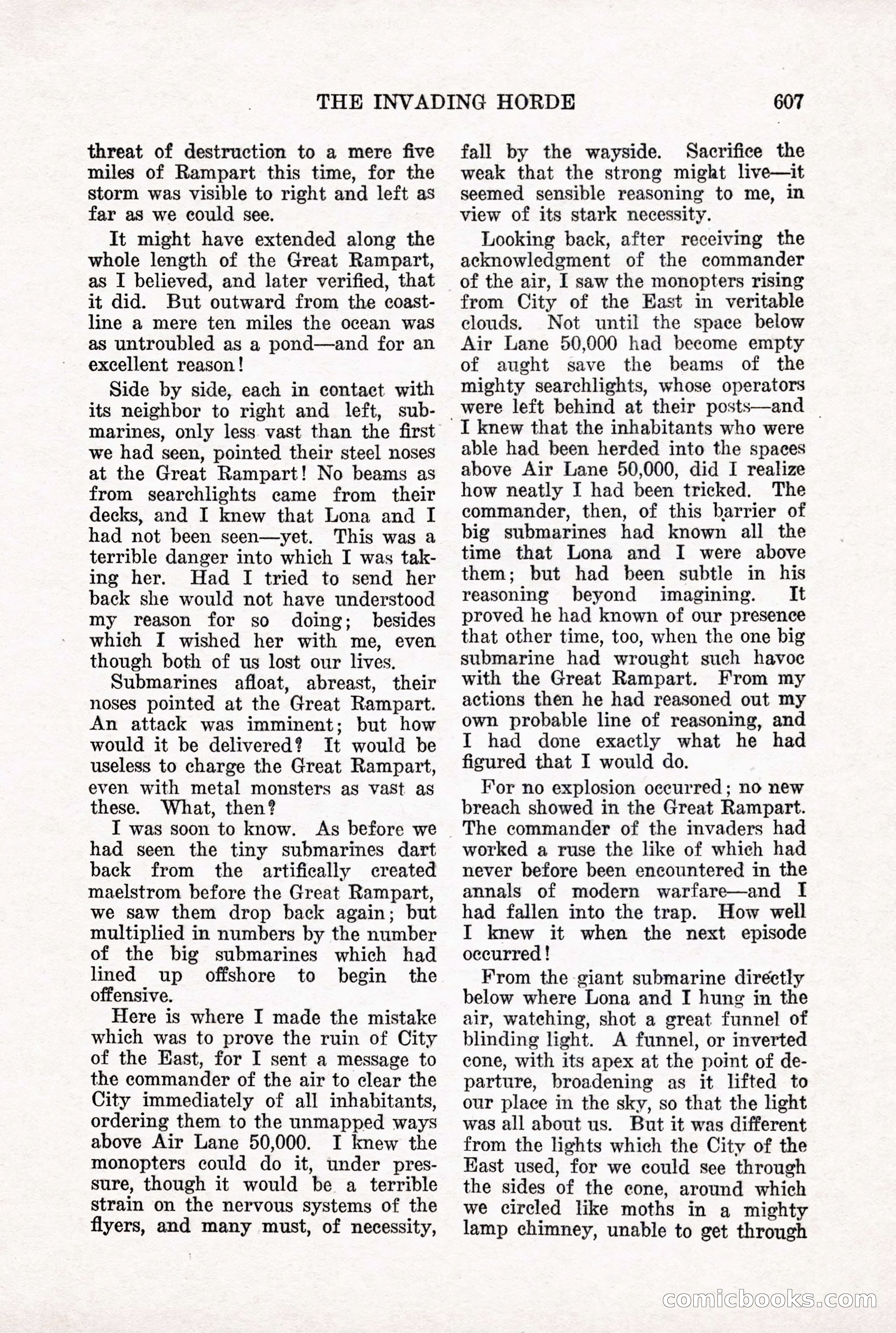 Weird Tales, Vol. X, No. 5 — page 33 of 148
