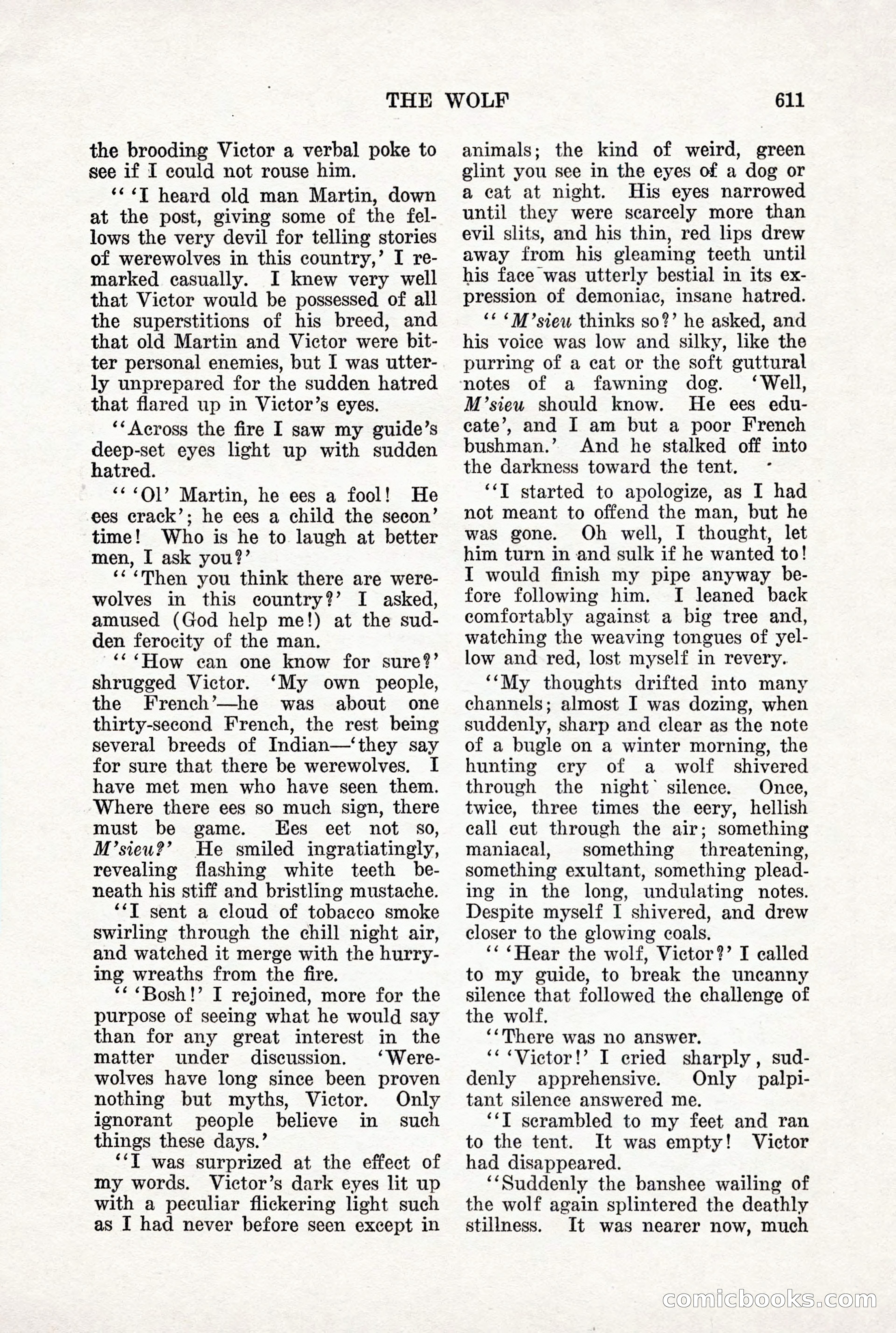 Weird Tales, Vol. X, No. 5 — page 37 of 148