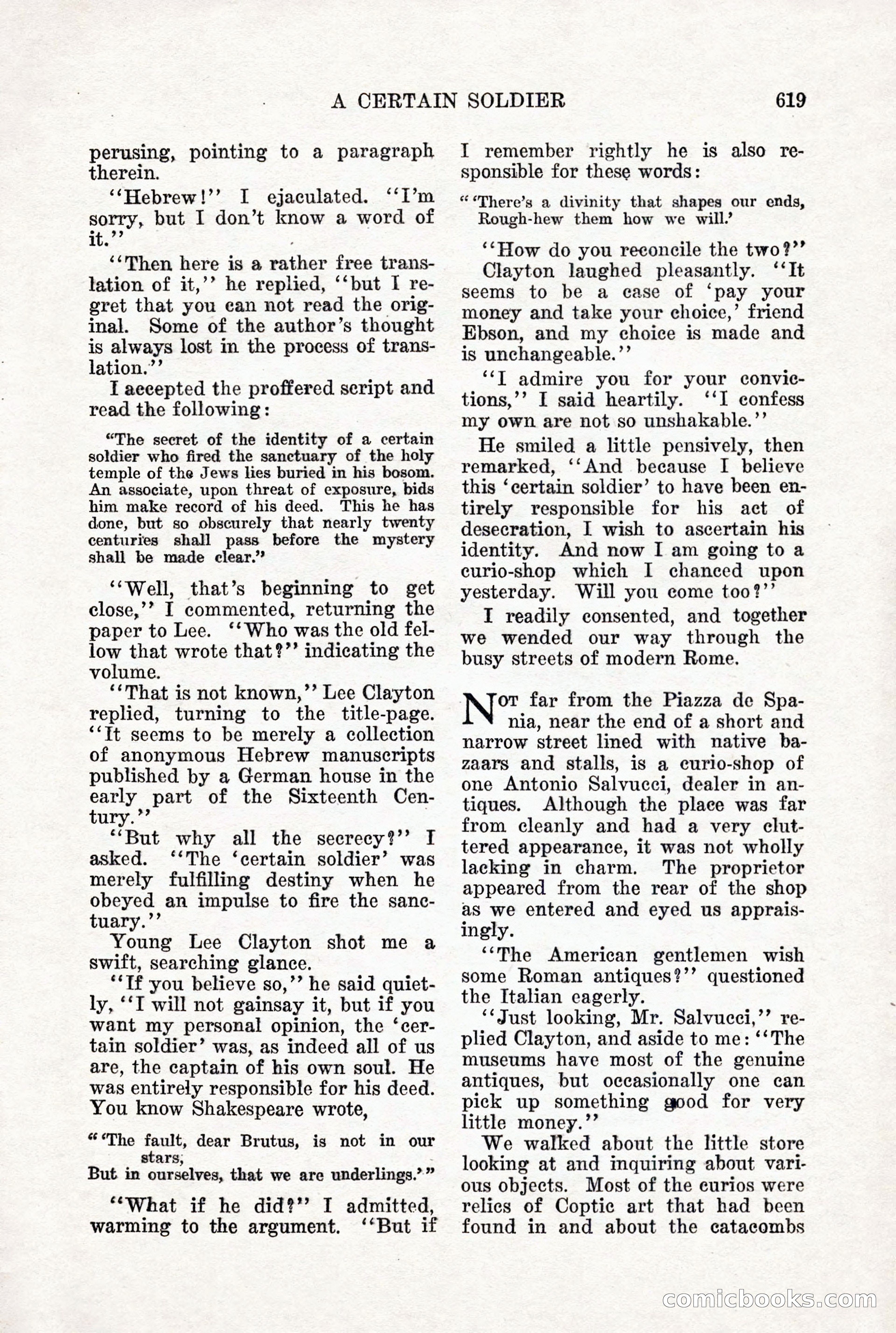 Weird Tales, Vol. X, No. 5 — page 45 of 148