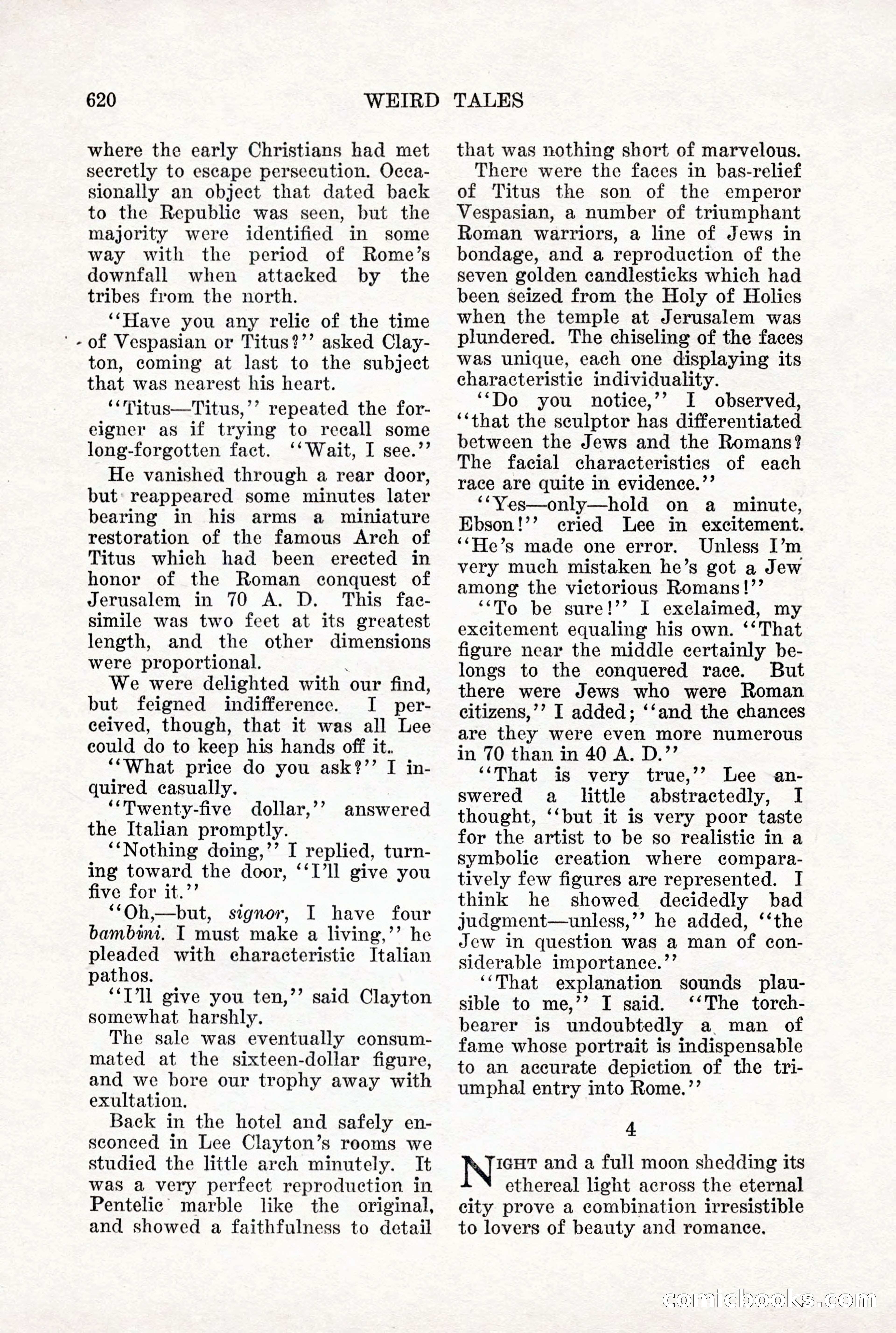 Weird Tales, Vol. X, No. 5 — page 46 of 148