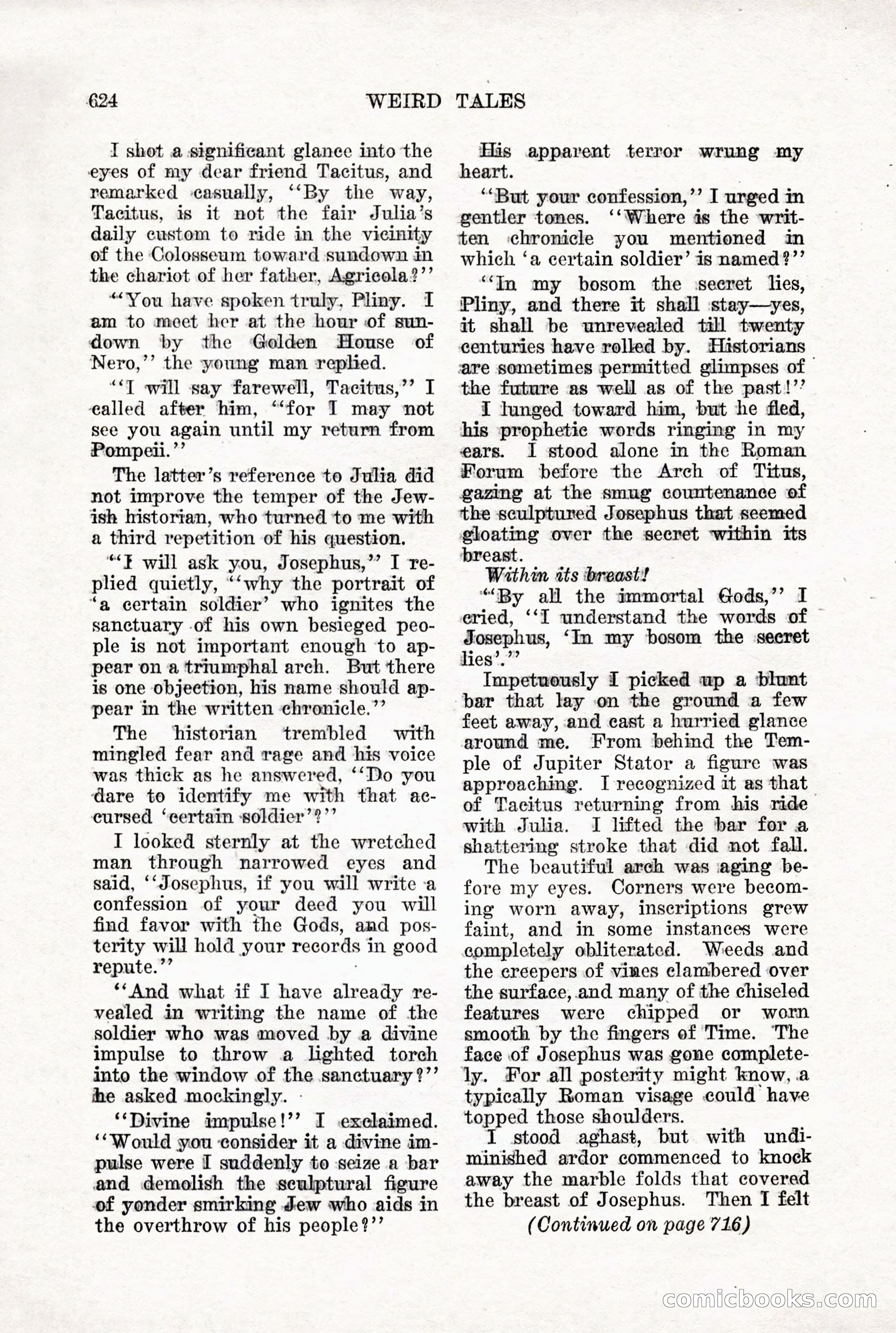 Weird Tales, Vol. X, No. 5 — page 50 of 148
