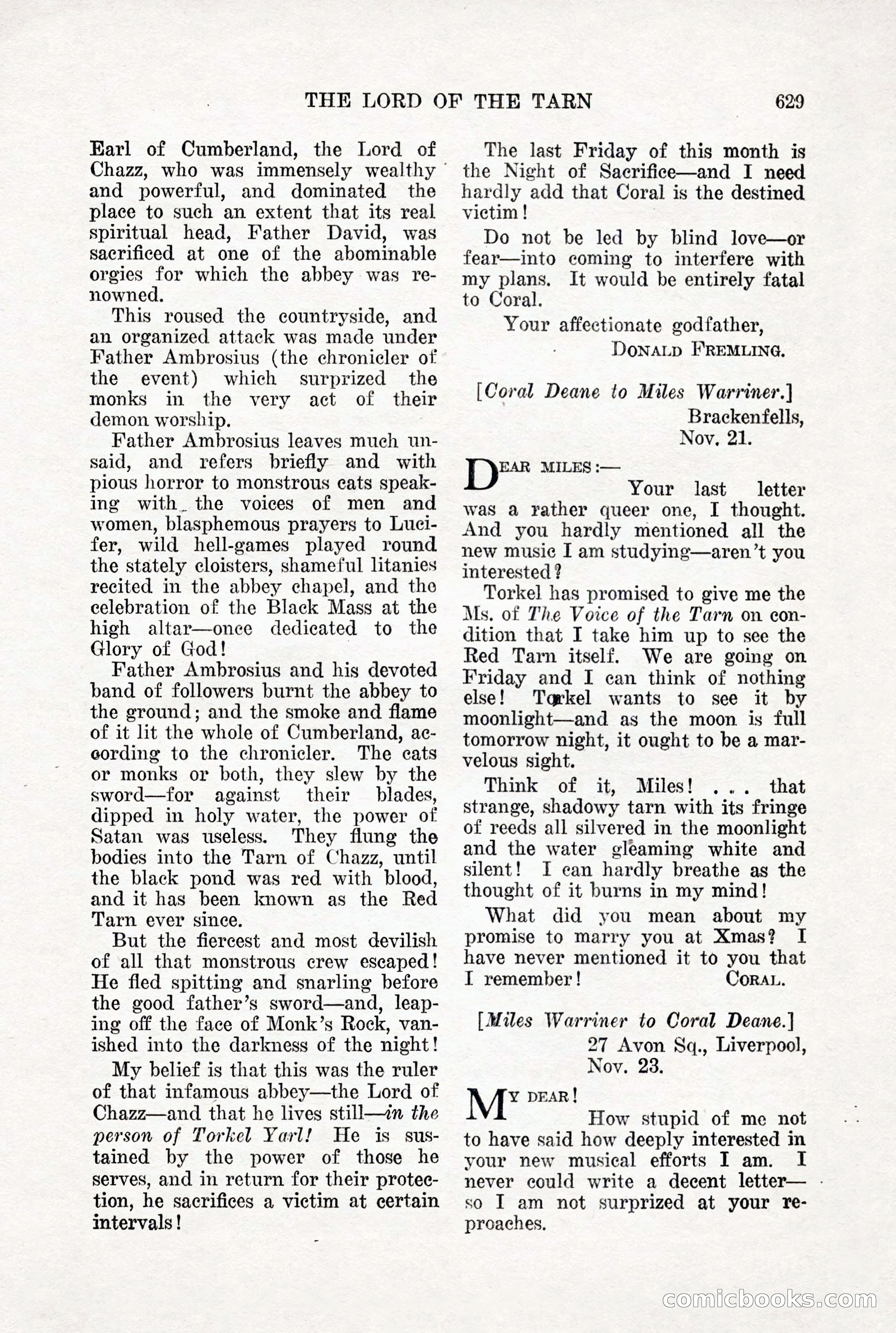 Weird Tales, Vol. X, No. 5 — page 55 of 148