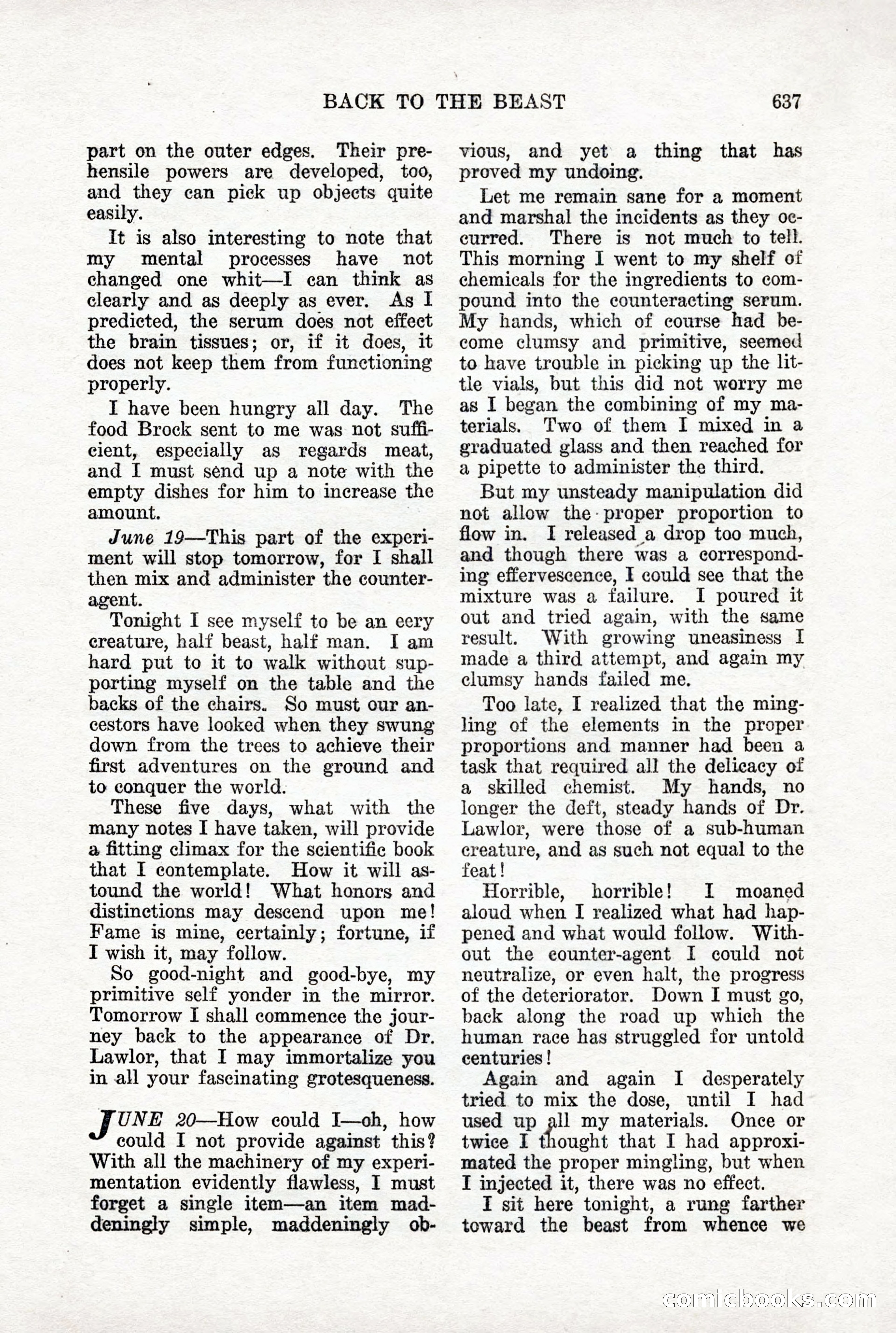 Weird Tales, Vol. X, No. 5 — page 63 of 148
