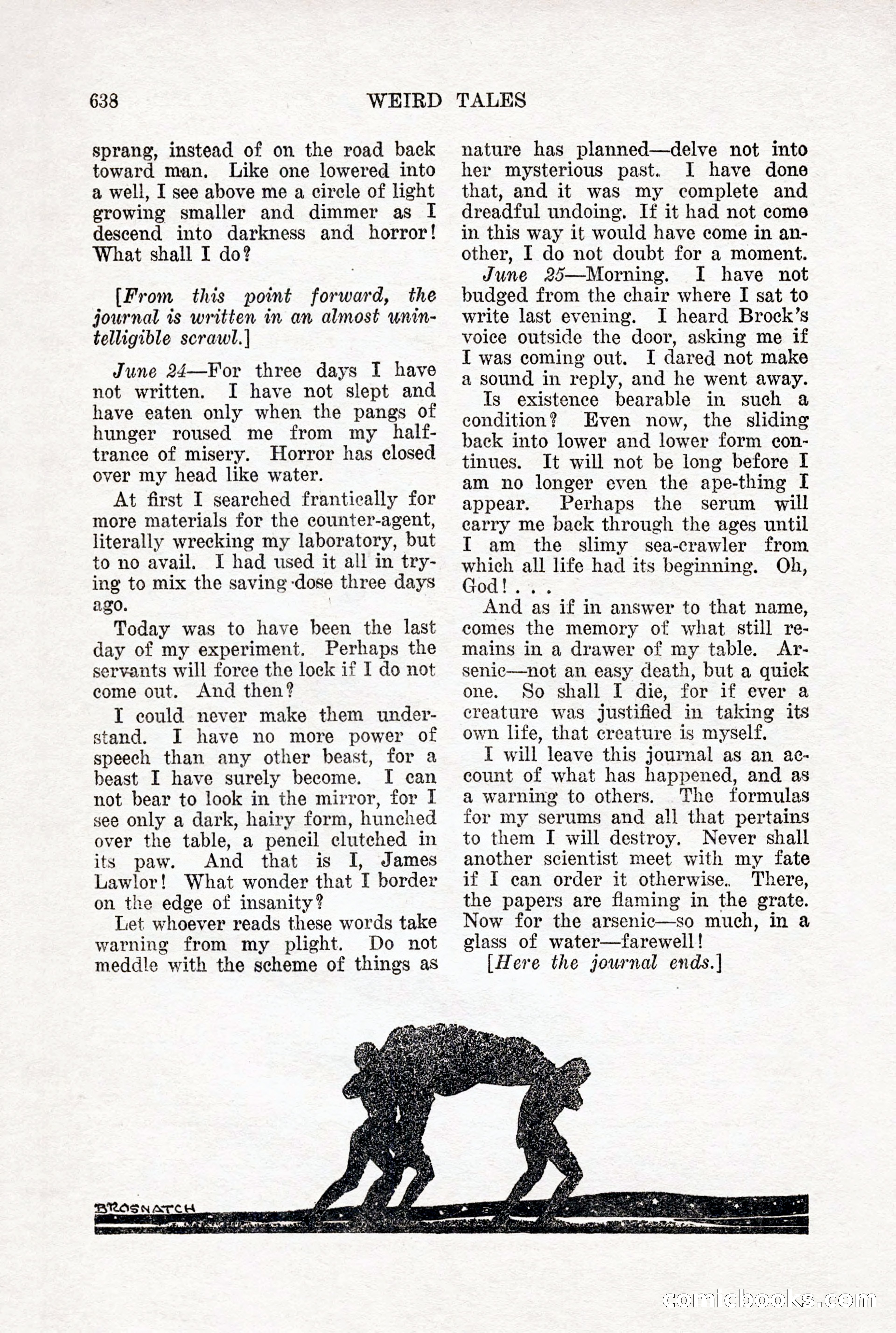 Weird Tales, Vol. X, No. 5 — page 64 of 148