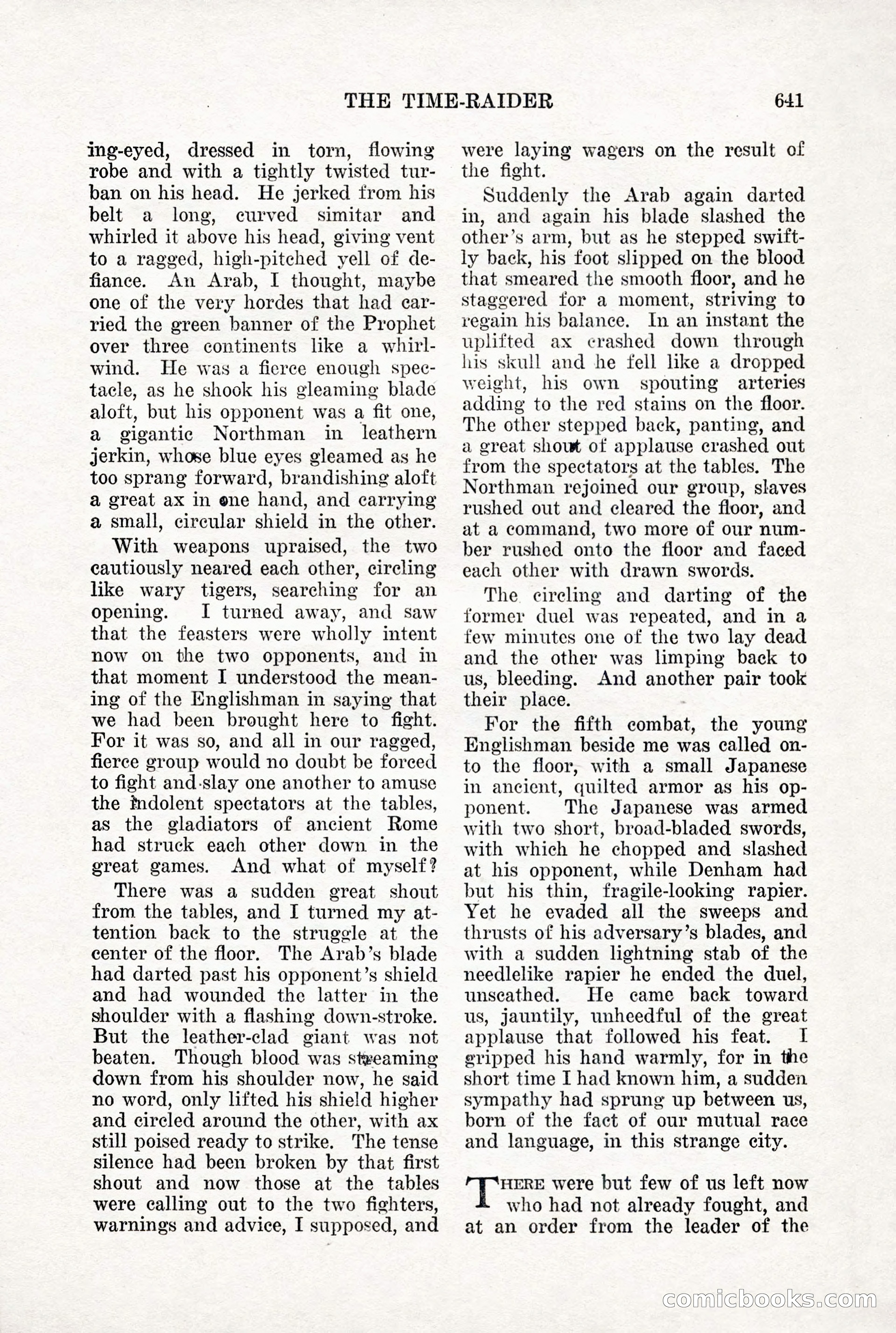 Weird Tales, Vol. X, No. 5 — page 67 of 148
