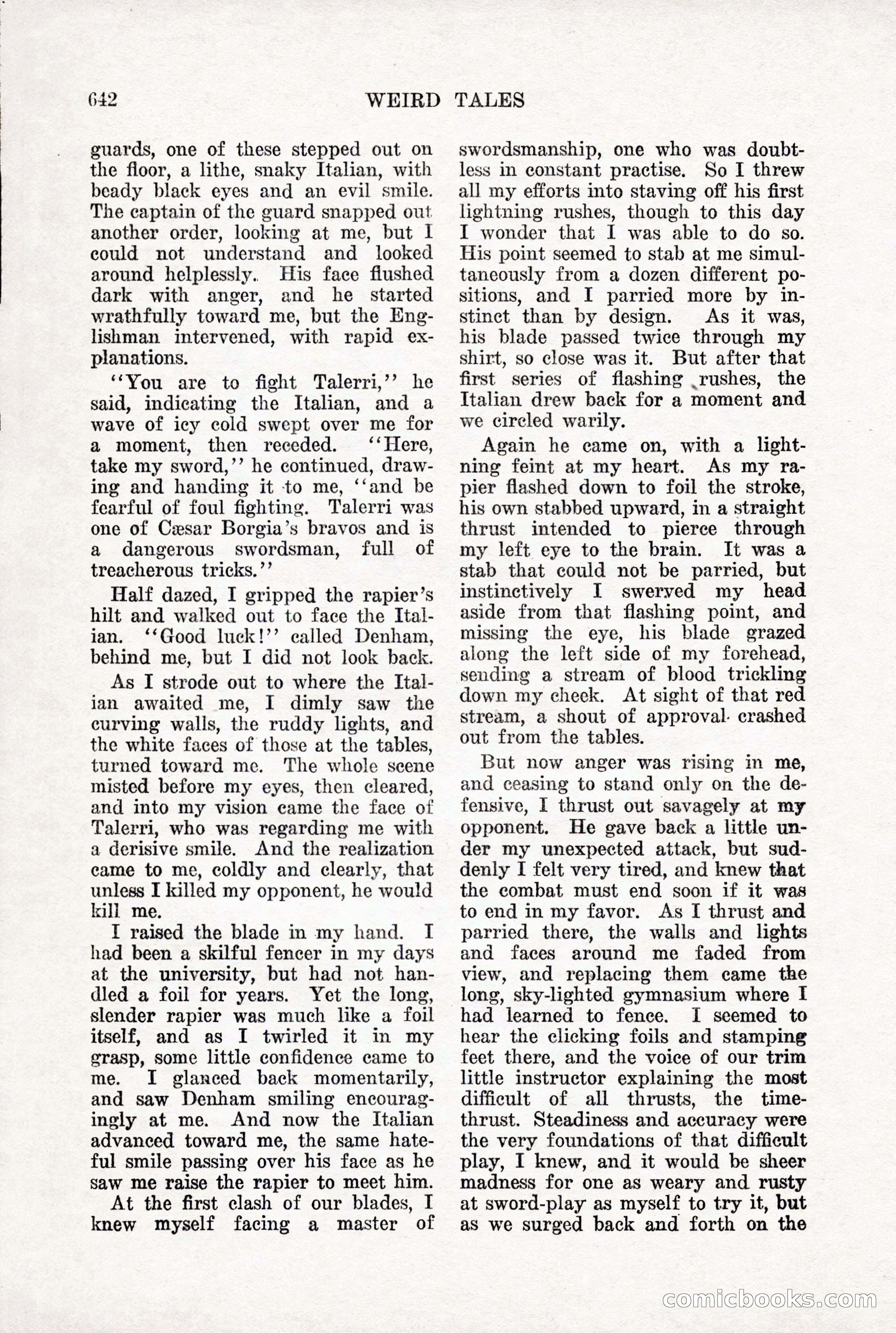 Weird Tales, Vol. X, No. 5 — page 68 of 148