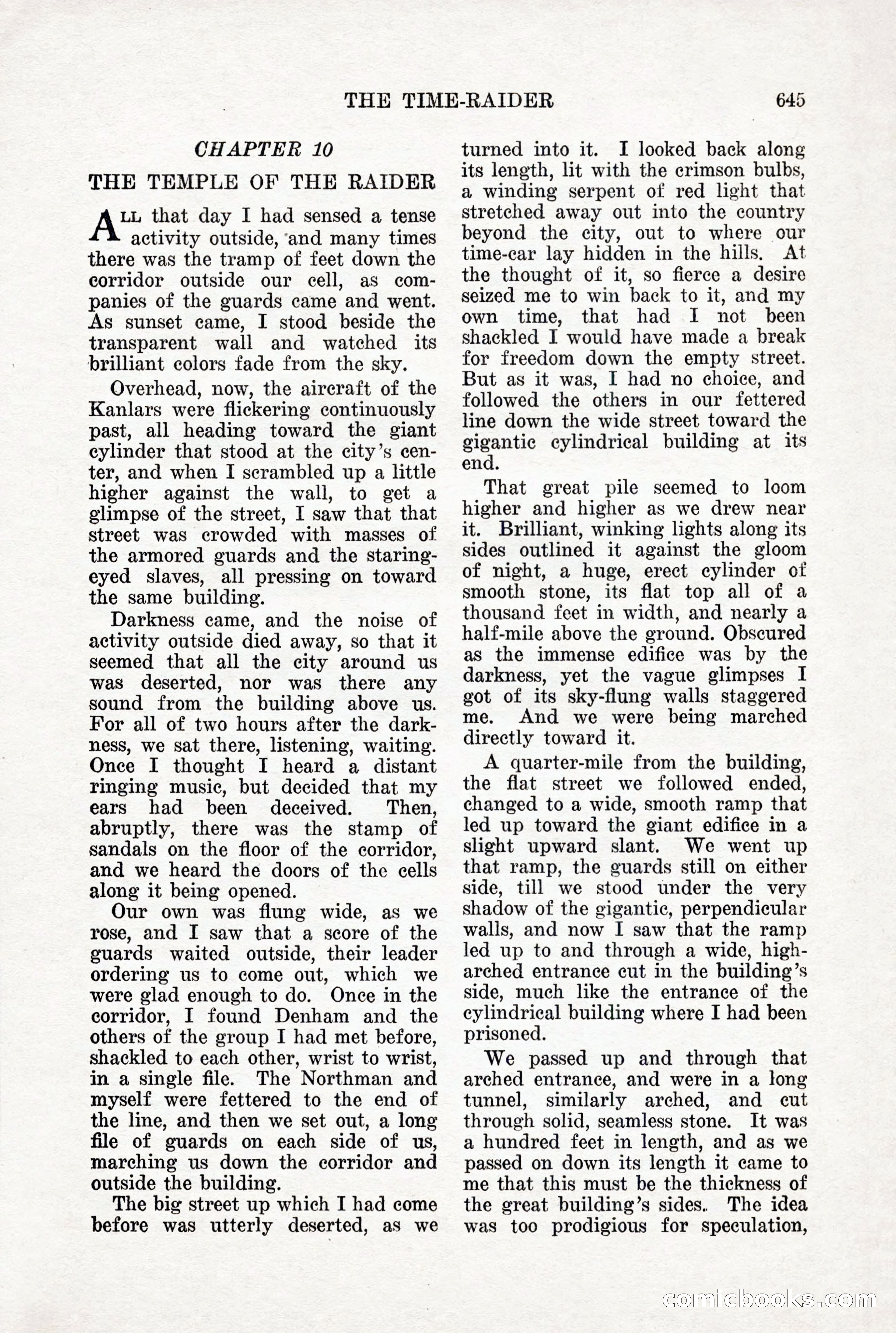 Weird Tales, Vol. X, No. 5 — page 71 of 148