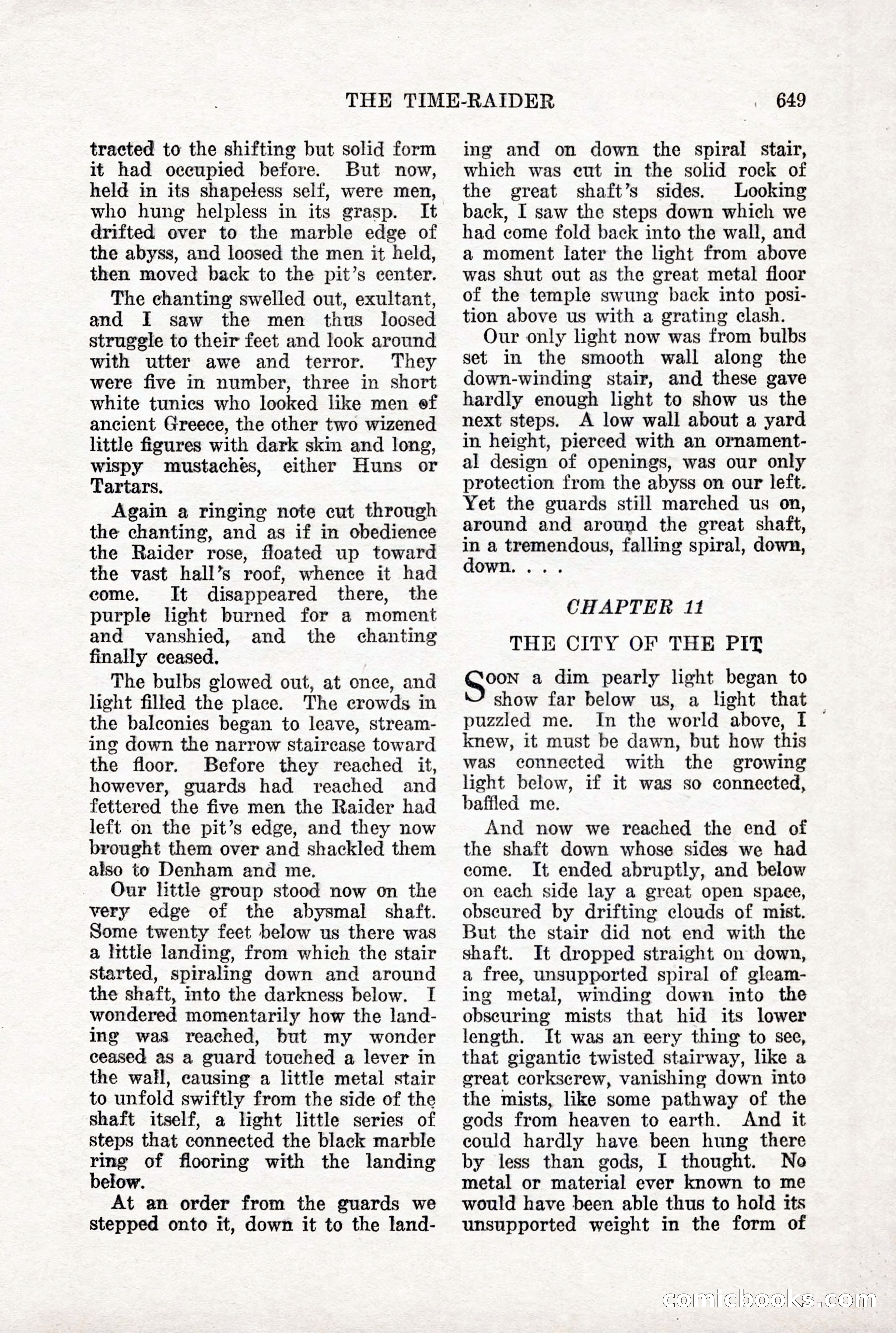 Weird Tales, Vol. X, No. 5 — page 75 of 148