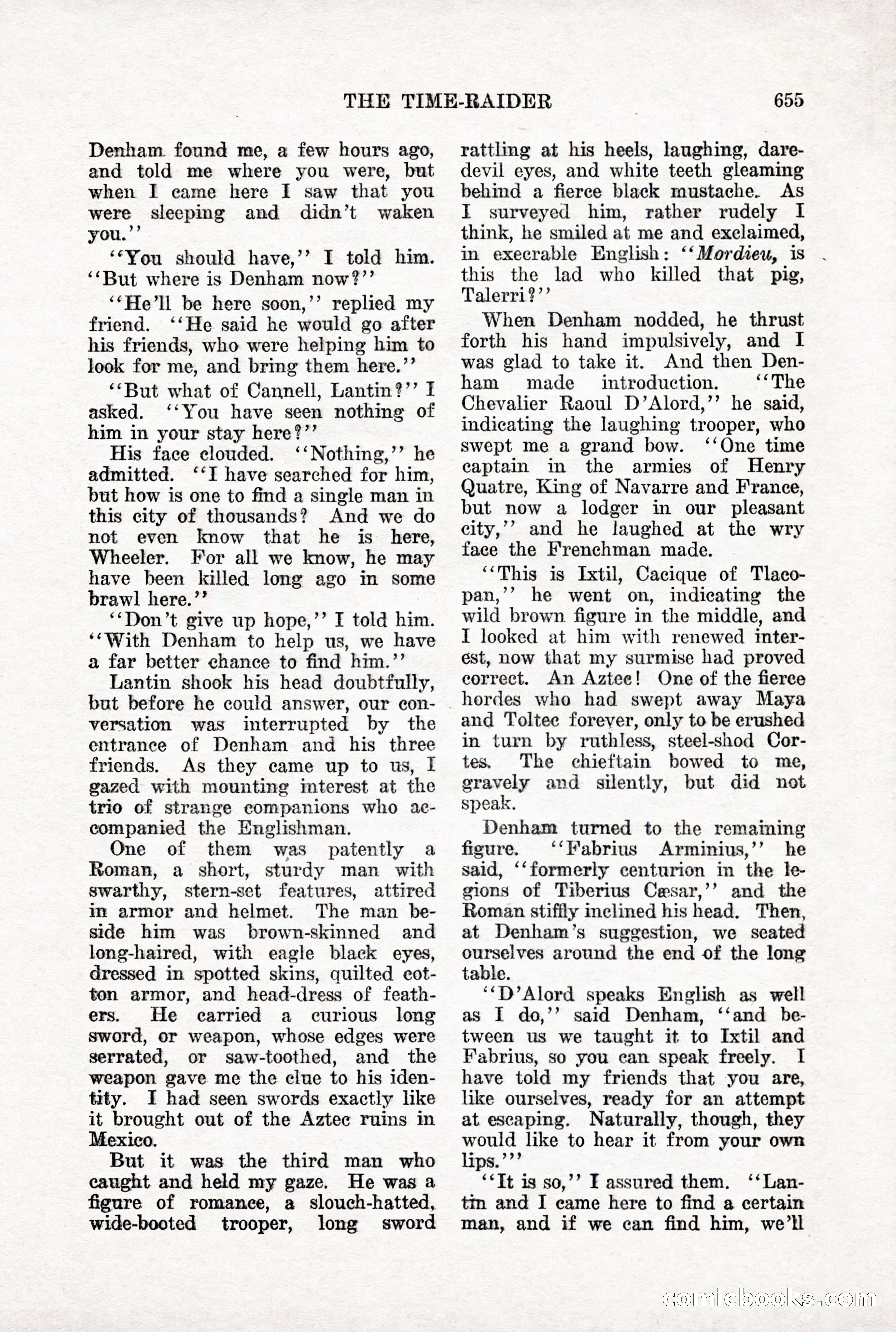Weird Tales, Vol. X, No. 5 — page 81 of 148
