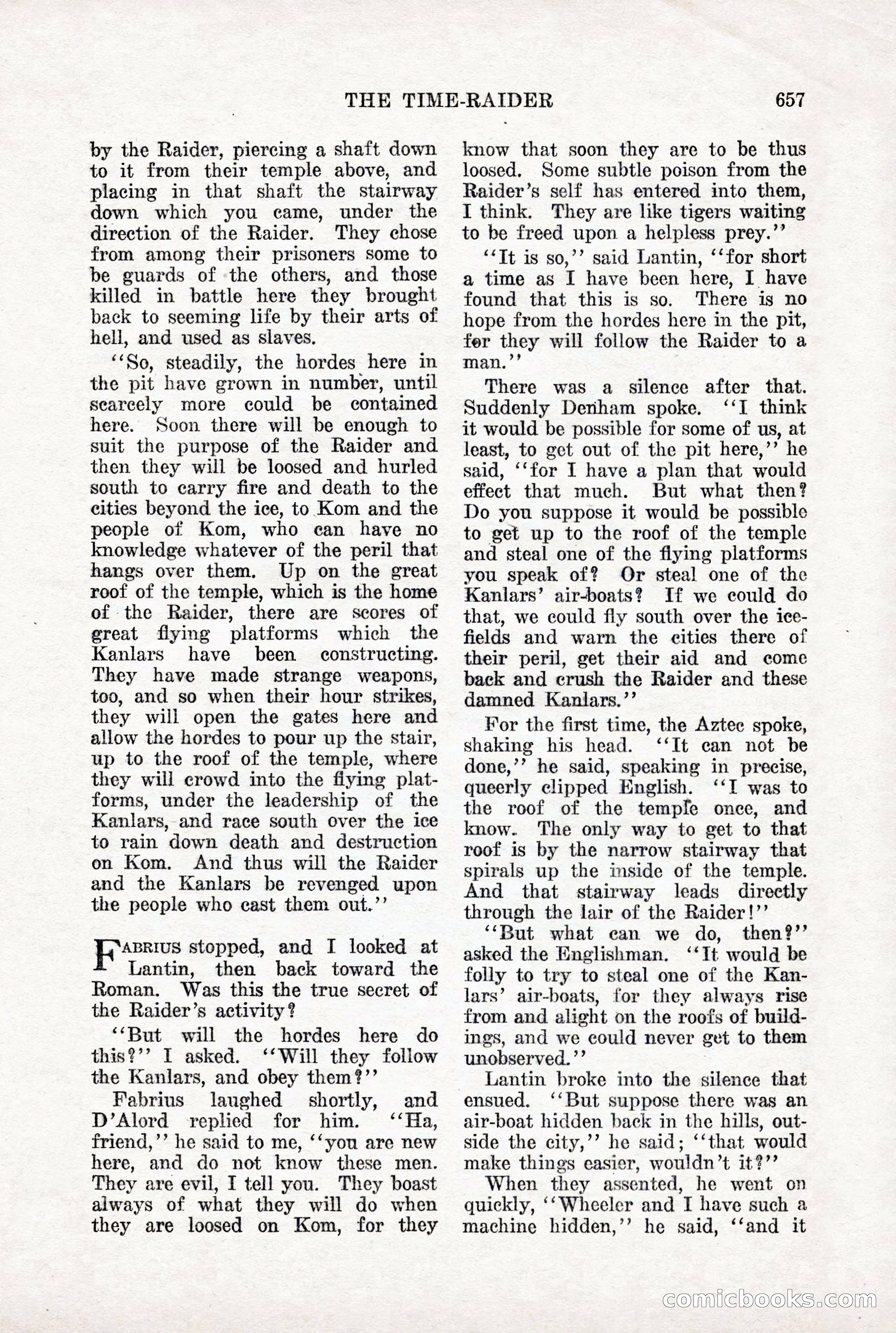 Weird Tales, Vol. X, No. 5 — page 83 of 148