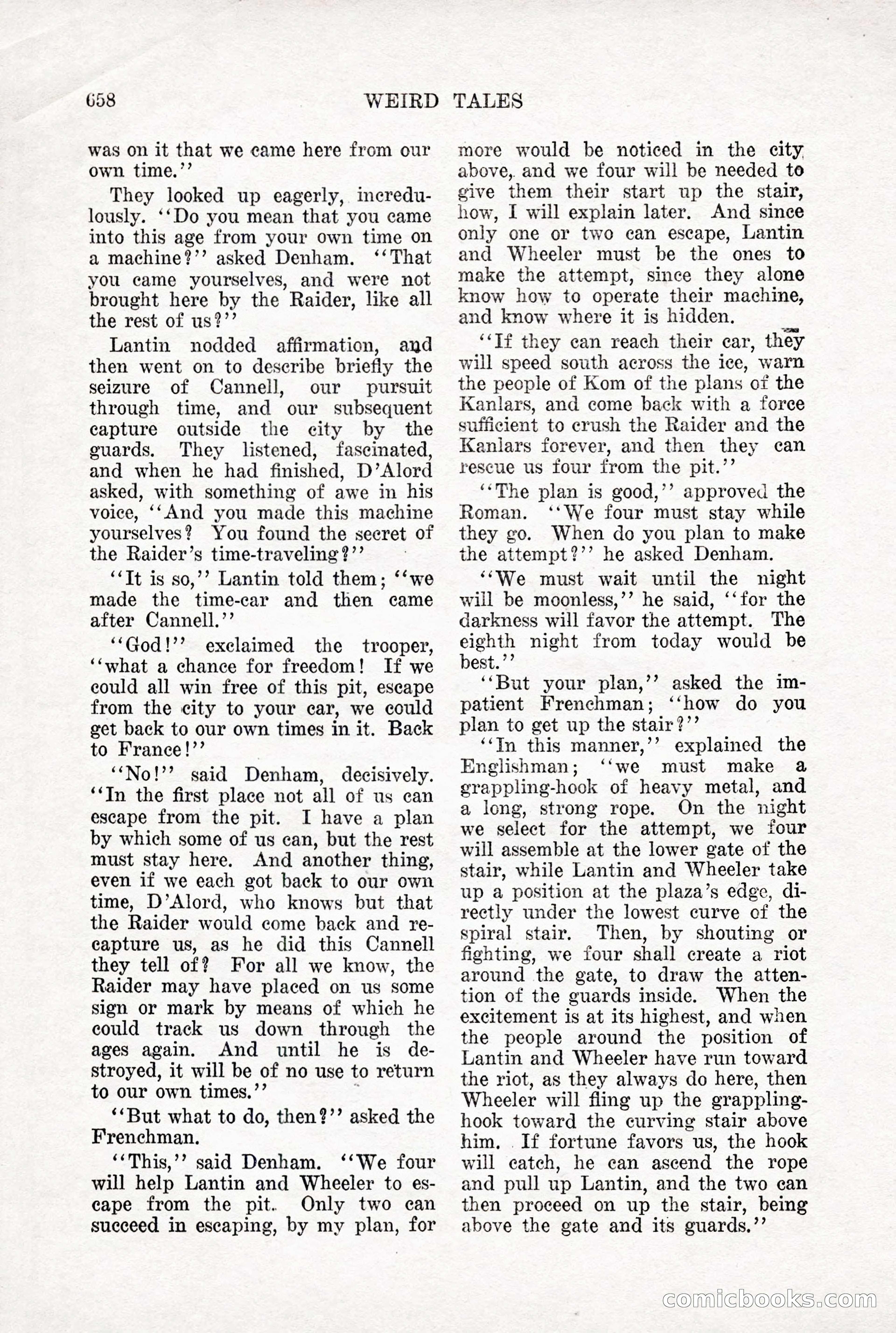 Weird Tales, Vol. X, No. 5 — page 84 of 148