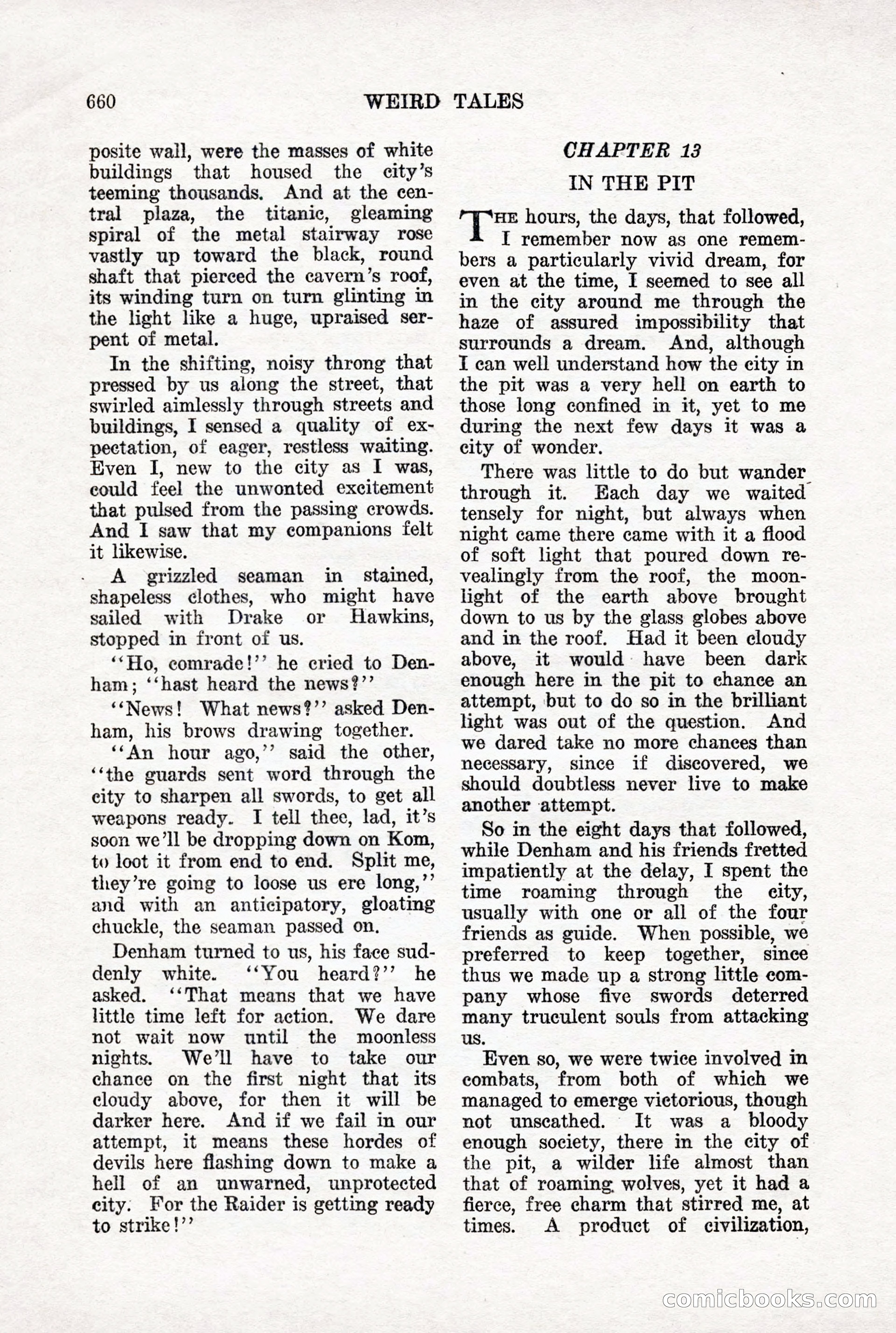 Weird Tales, Vol. X, No. 5 — page 86 of 148