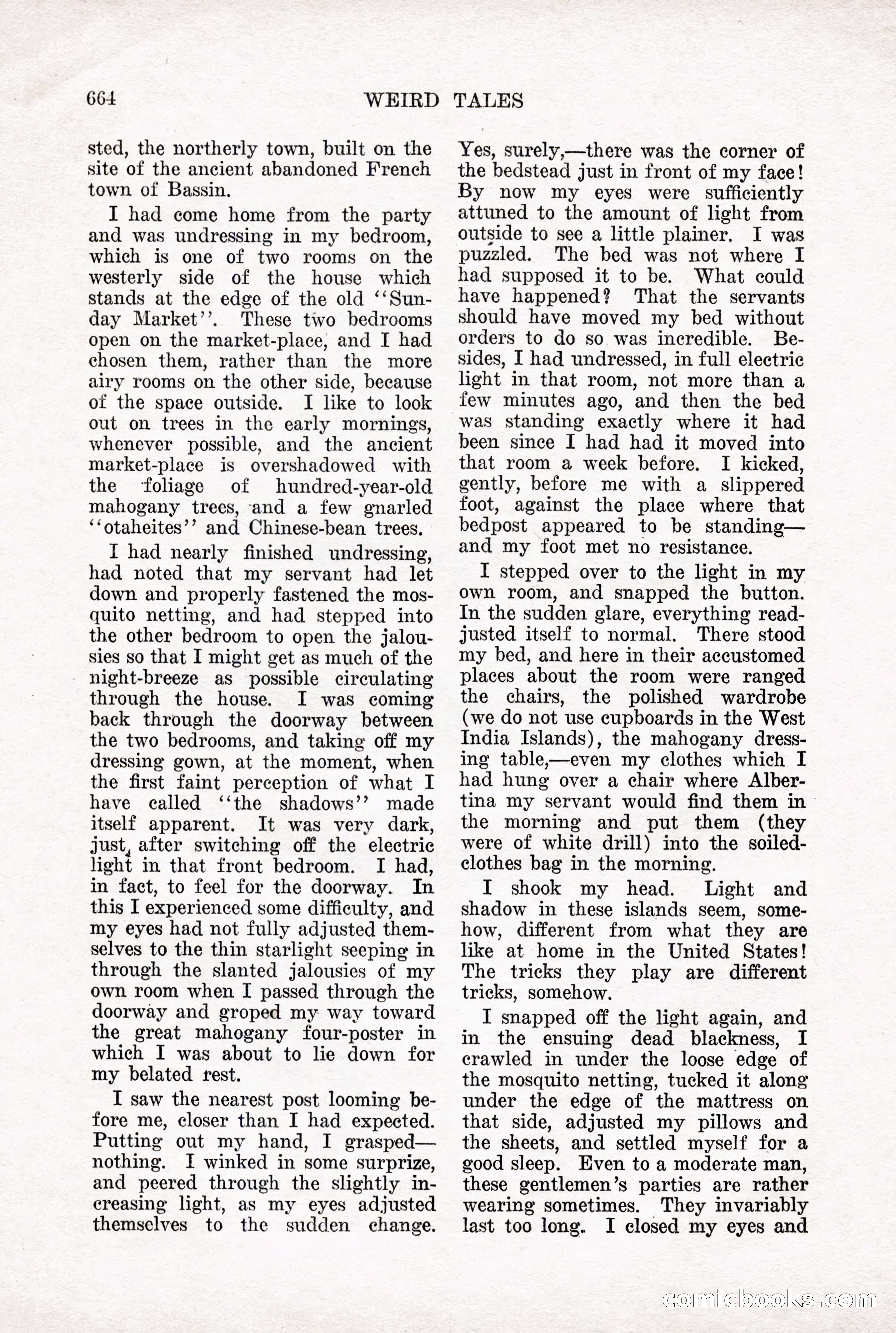Weird Tales, Vol. X, No. 5 — page 90 of 148