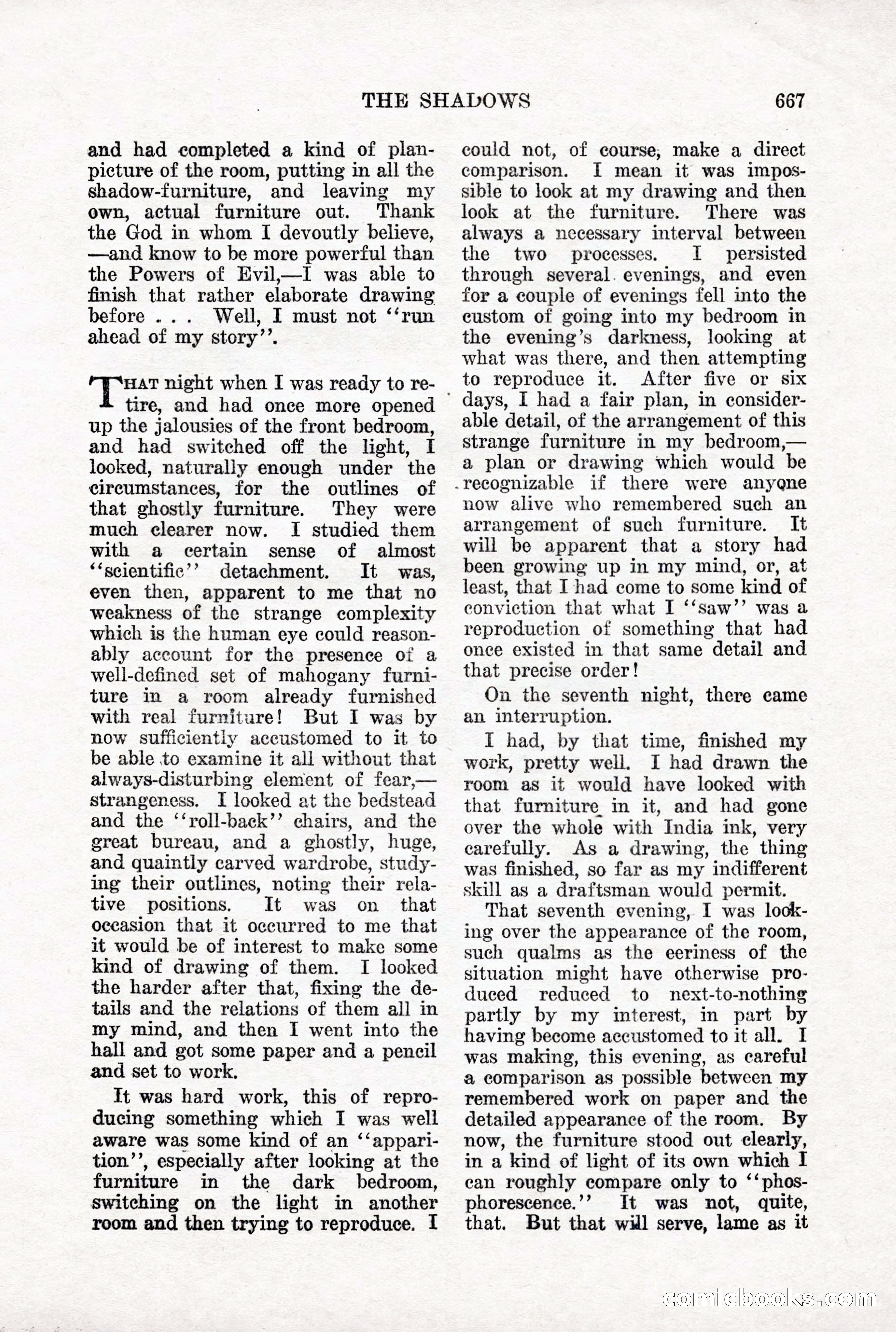 Weird Tales, Vol. X, No. 5 — page 93 of 148