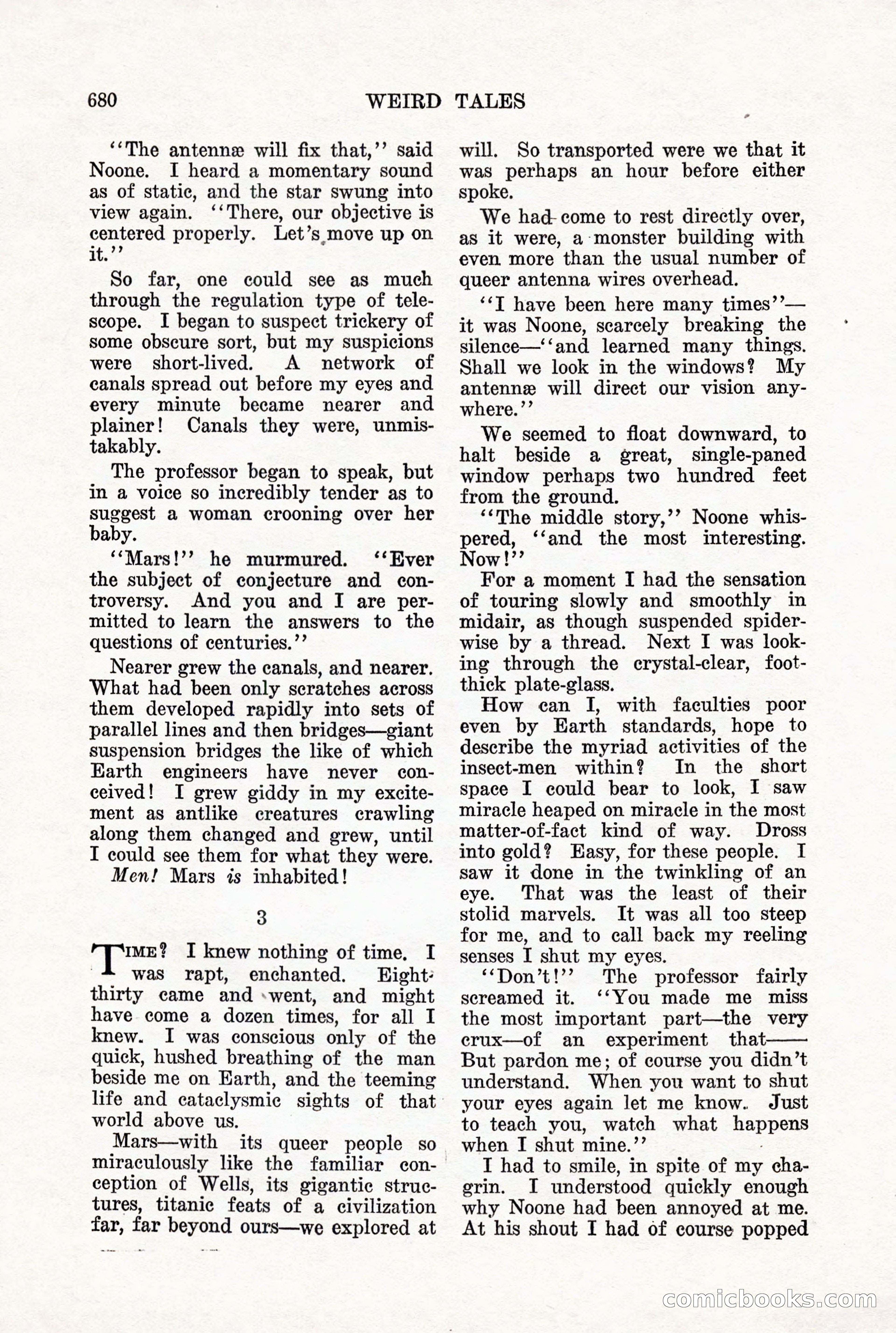 Weird Tales, Vol. X, No. 5 — page 106 of 148