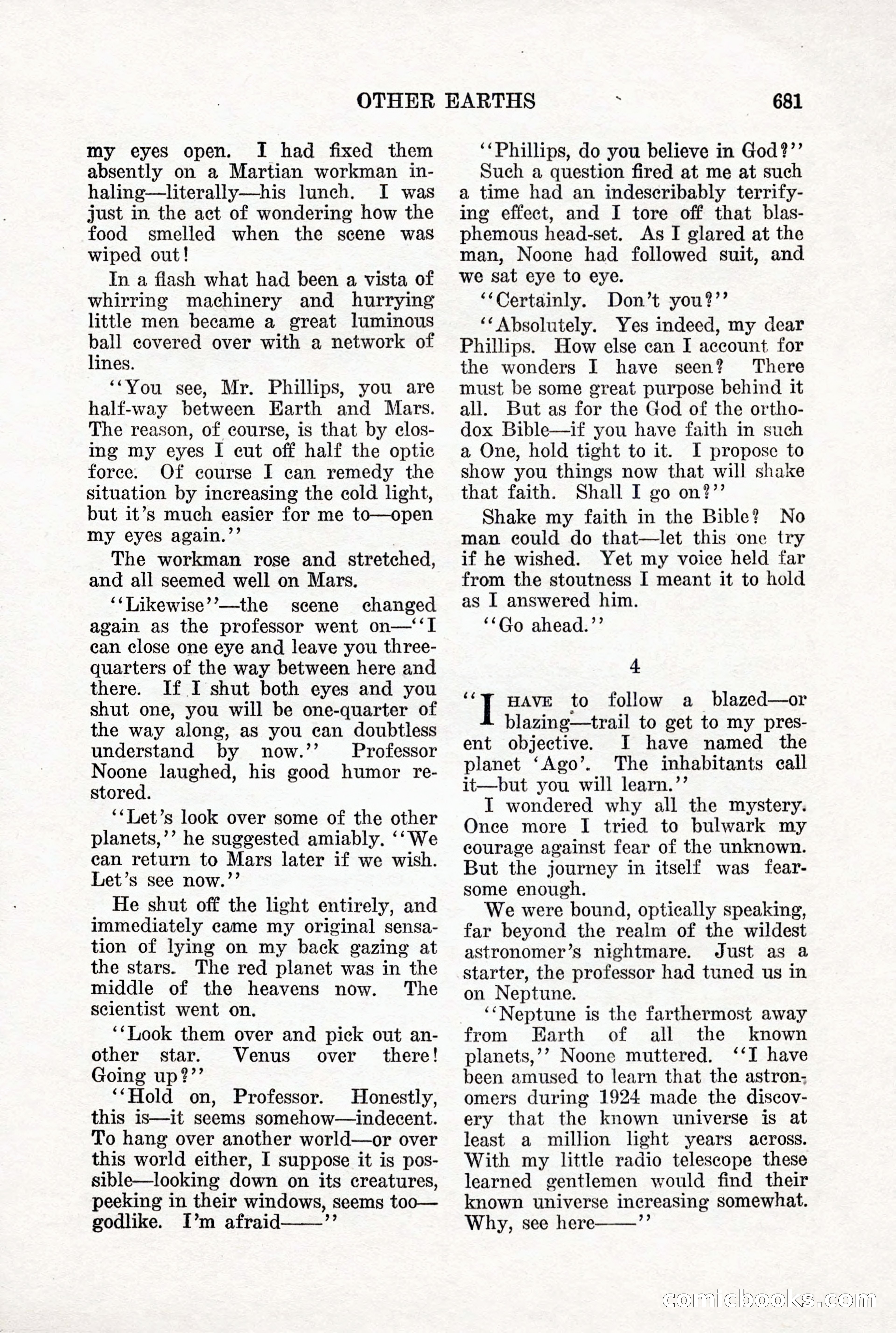 Weird Tales, Vol. X, No. 5 — page 107 of 148