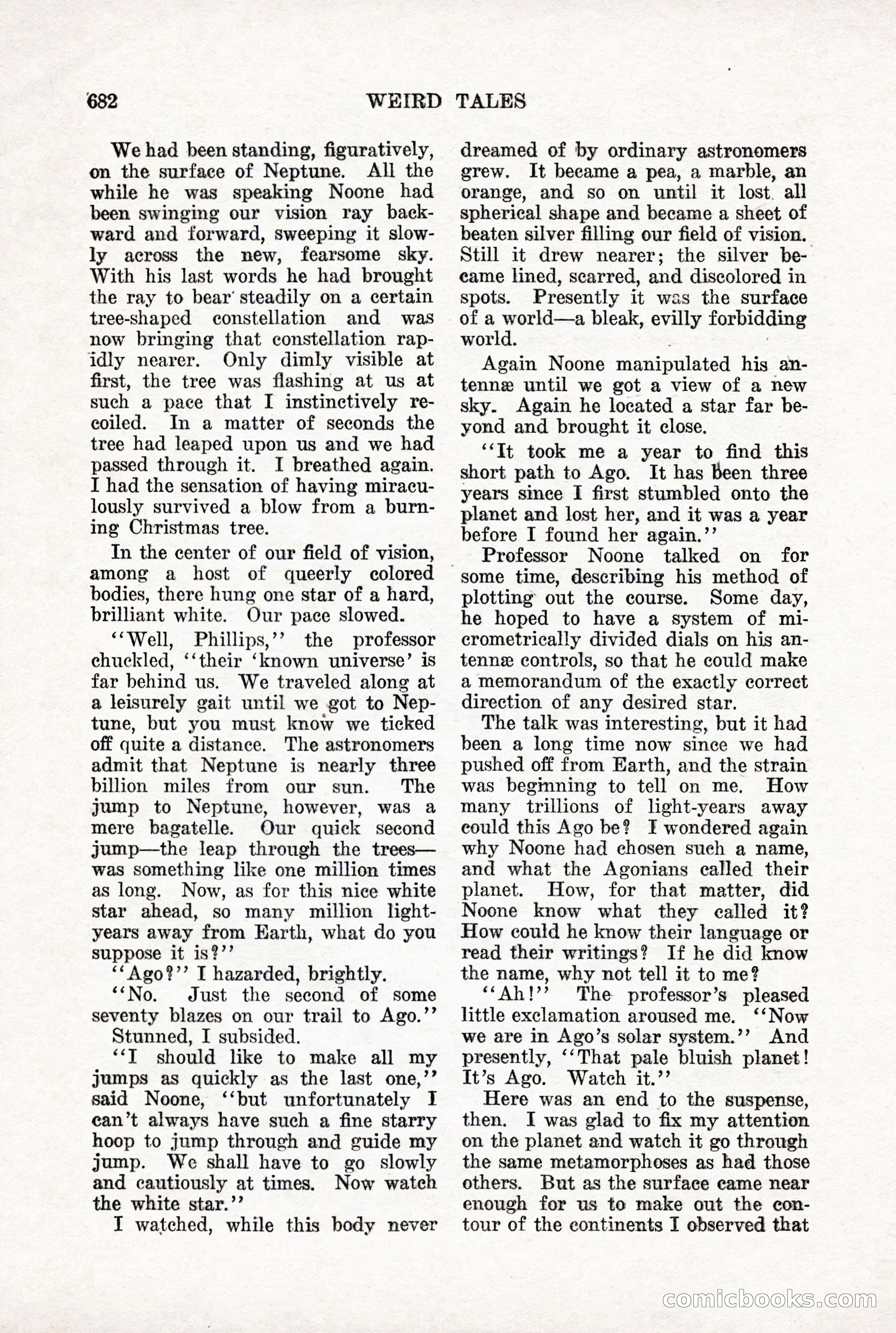 Weird Tales, Vol. X, No. 5 — page 108 of 148
