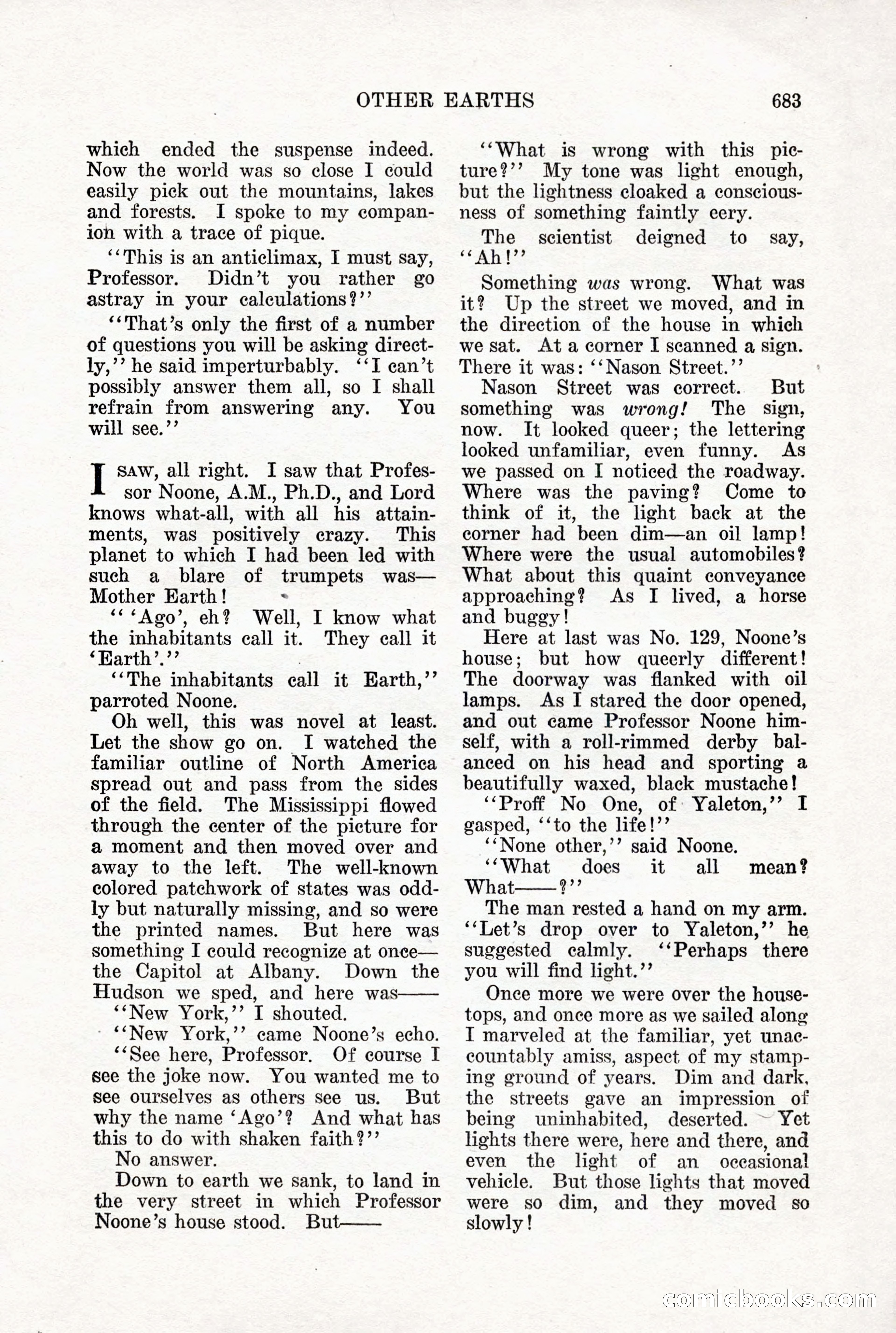 Weird Tales, Vol. X, No. 5 — page 109 of 148