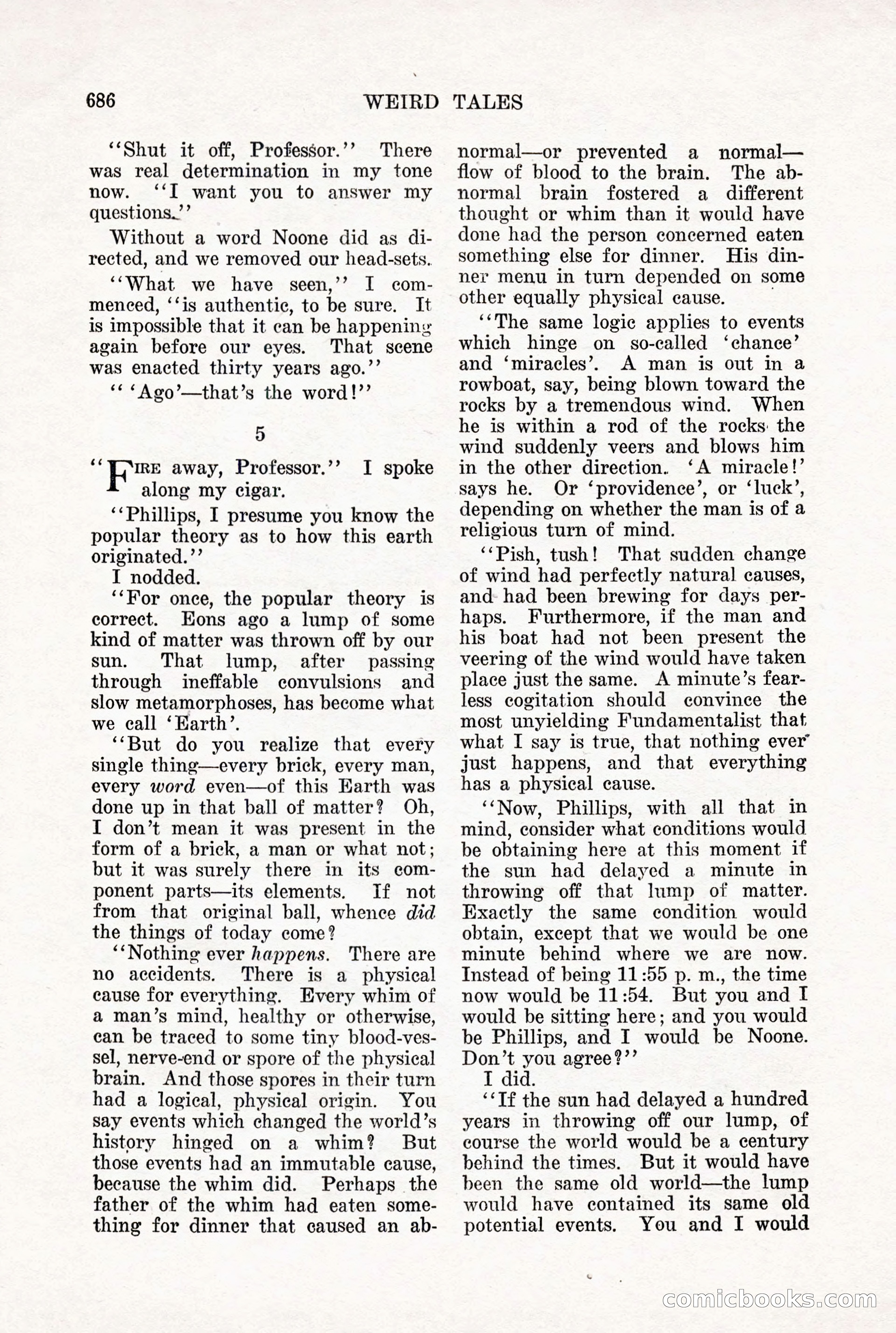 Weird Tales, Vol. X, No. 5 — page 112 of 148