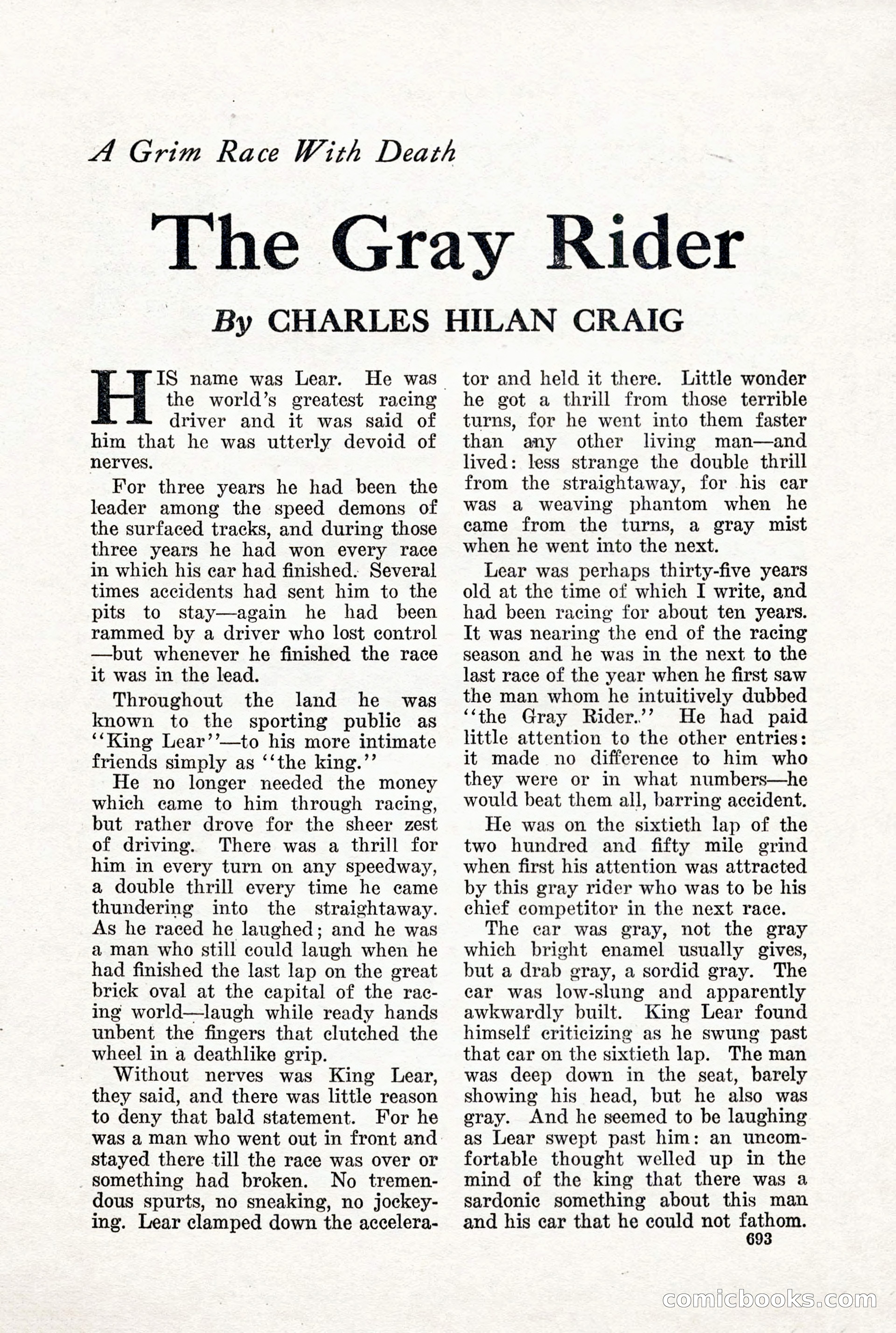 Weird Tales, Vol. X, No. 5 — page 119 of 148