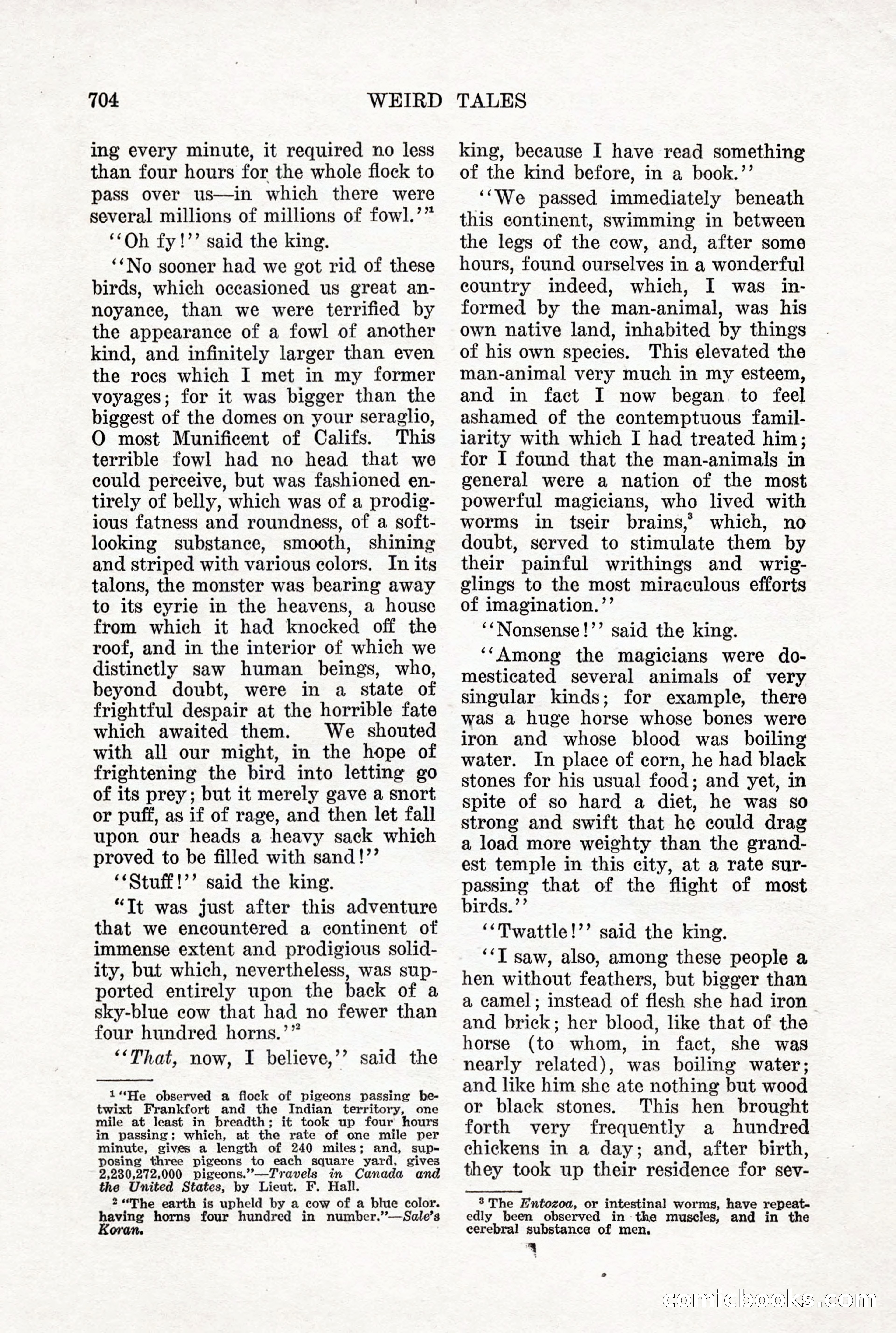 Weird Tales, Vol. X, No. 5 — page 130 of 148