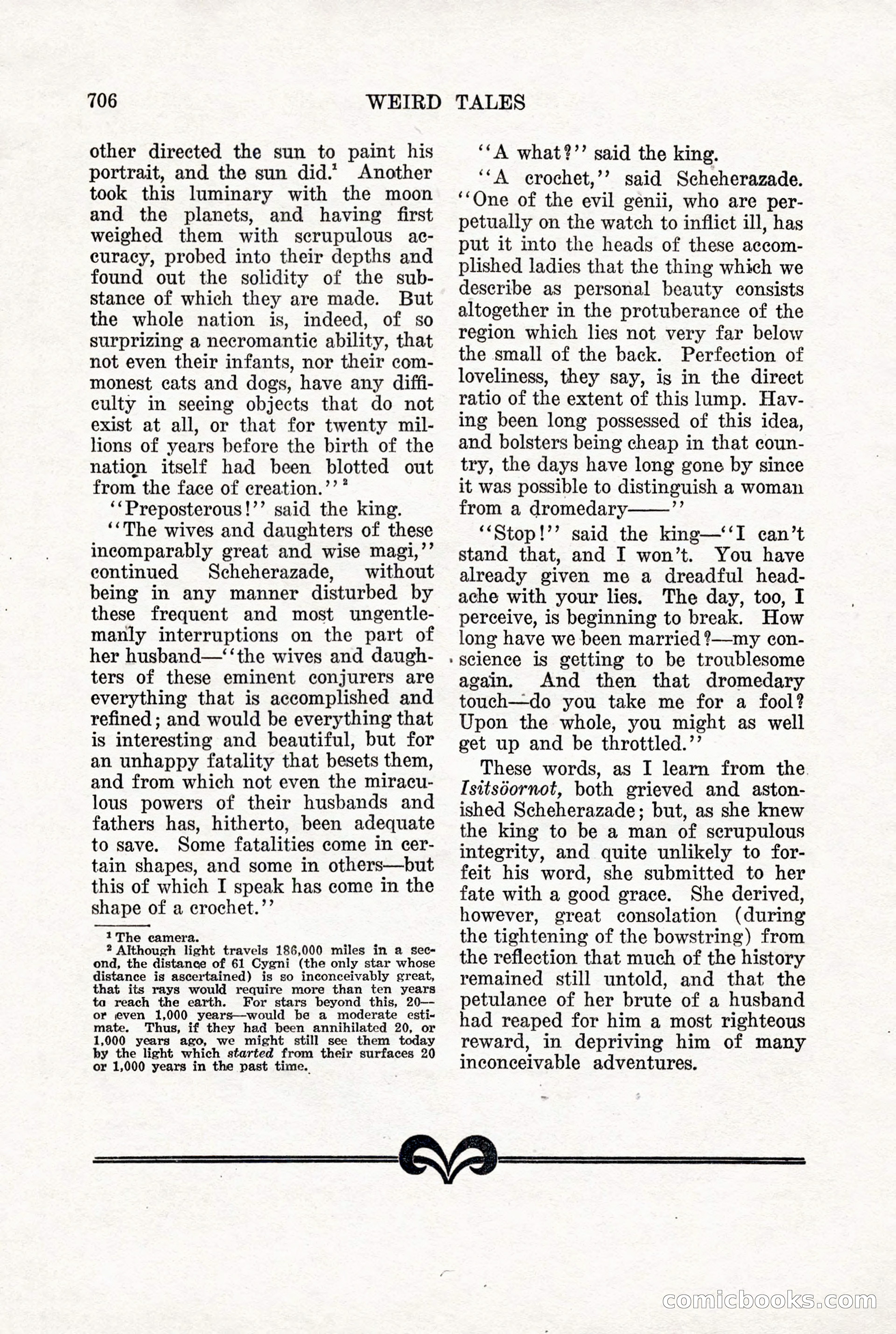 Weird Tales, Vol. X, No. 5 — page 132 of 148