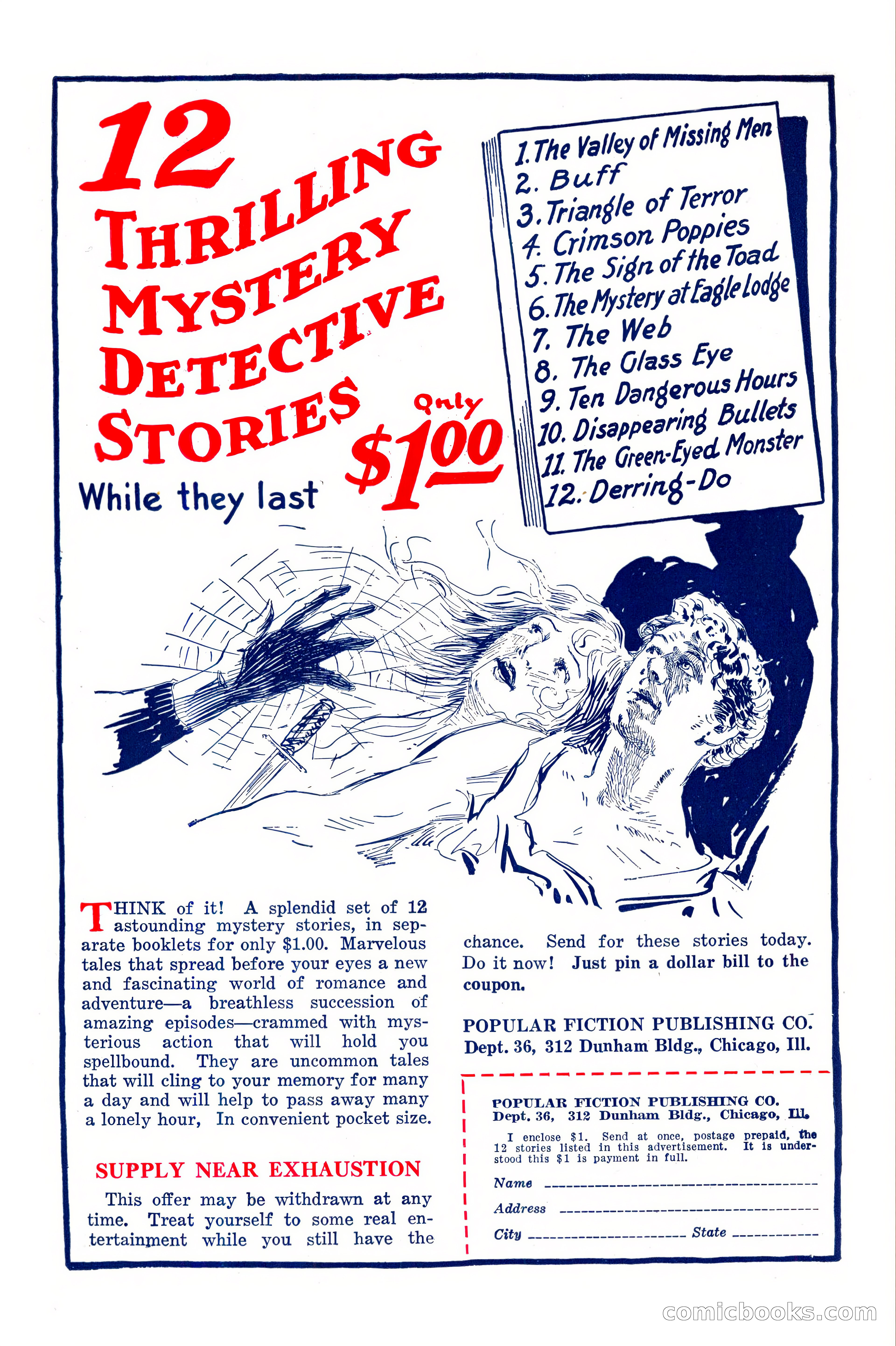 Weird Tales, Vol. 10 No. 6 — page 2 of 148