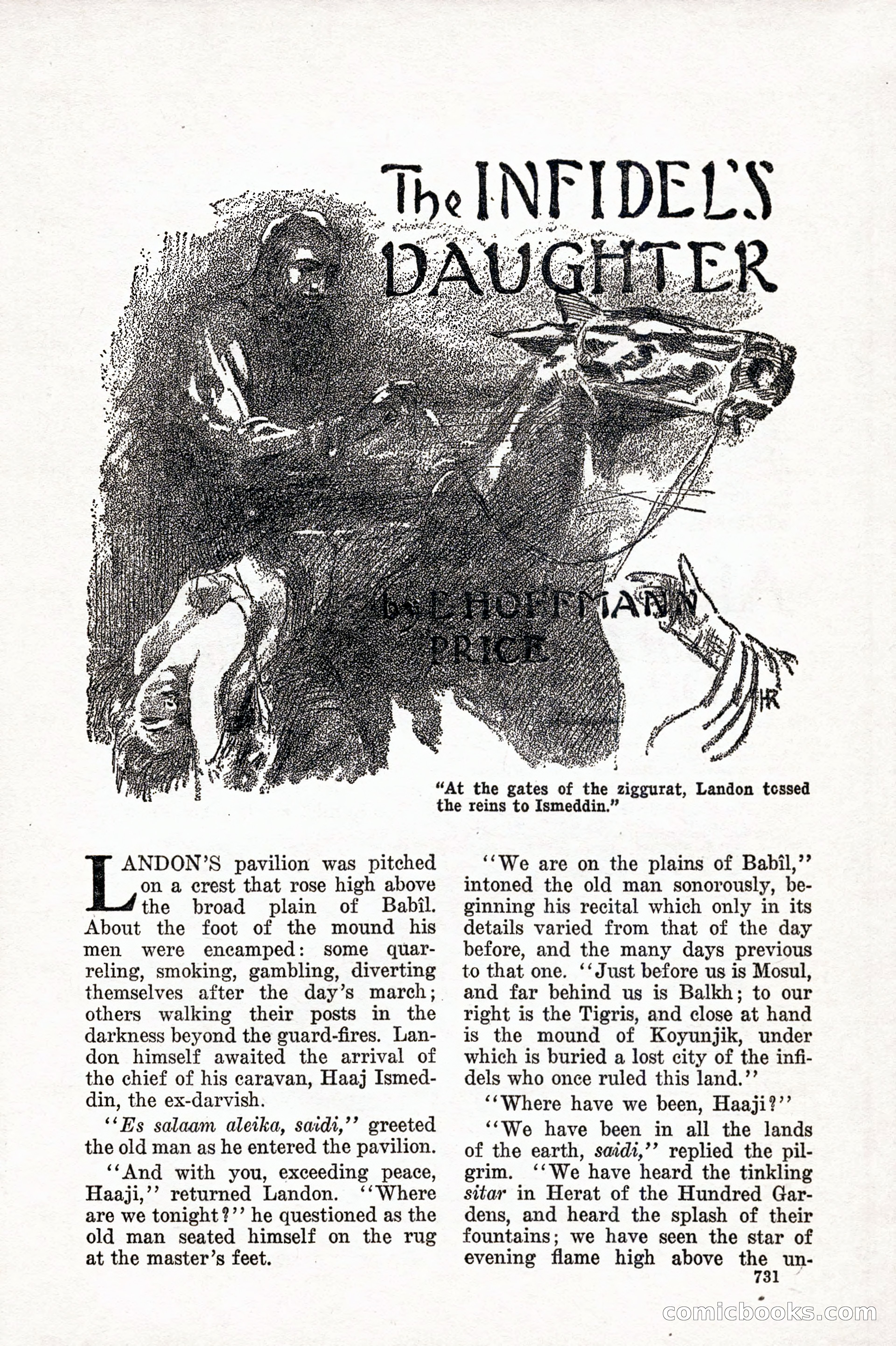 Weird Tales, Vol. 10 No. 6 — page 13 of 148