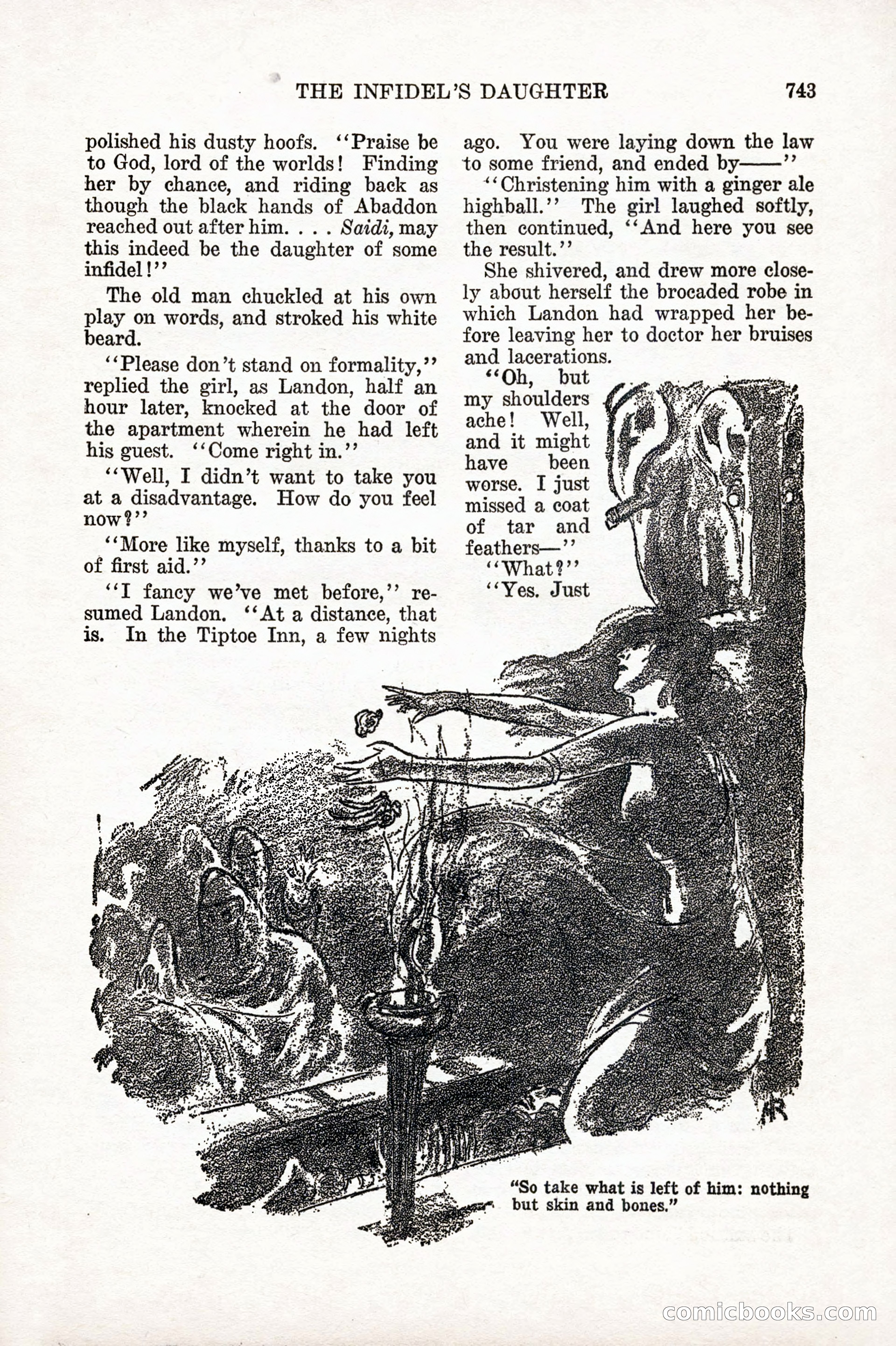 Weird Tales, Vol. 10 No. 6 — page 25 of 148