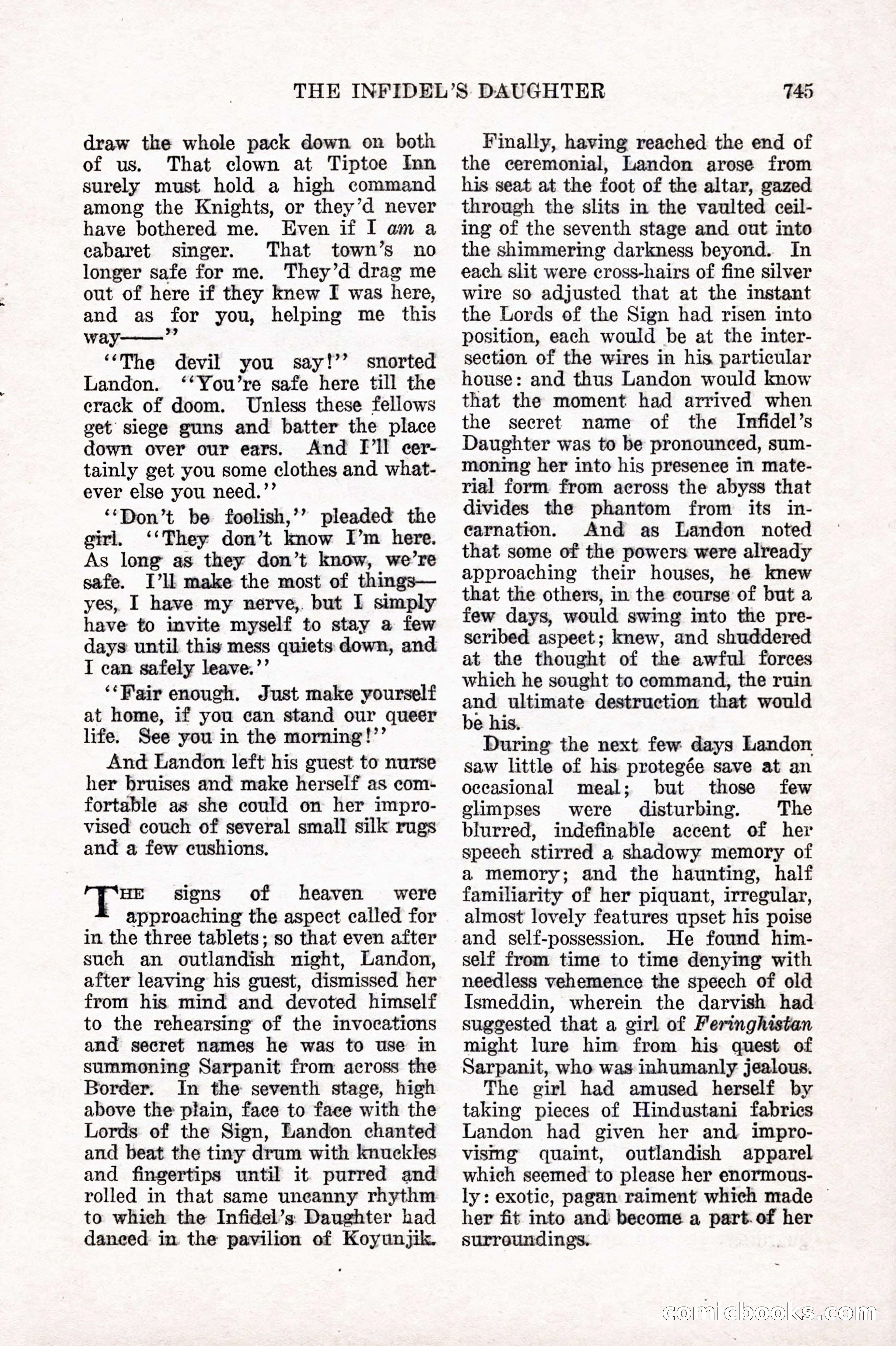 Weird Tales, Vol. 10 No. 6 — page 27 of 148