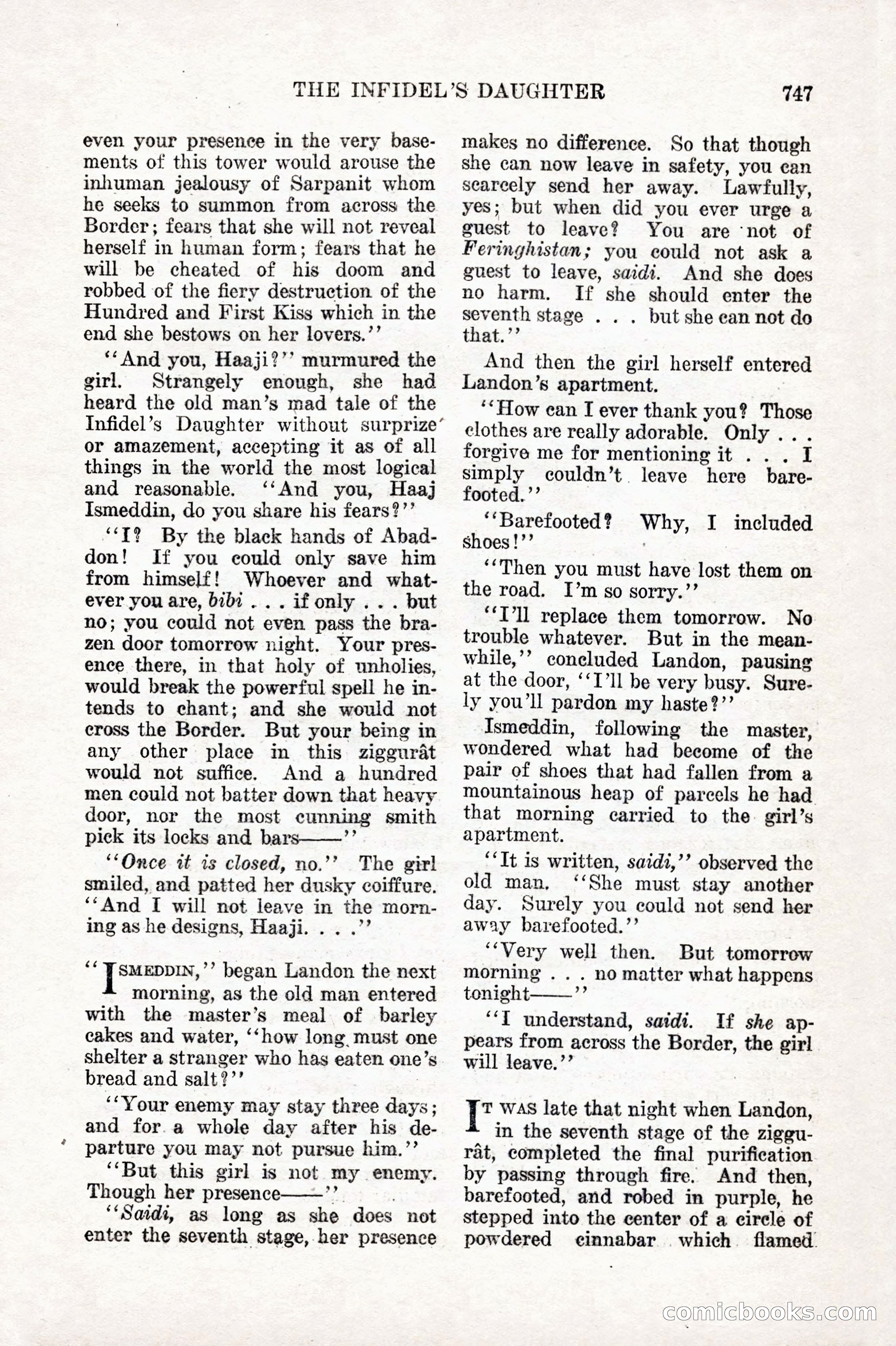 Weird Tales, Vol. 10 No. 6 — page 29 of 148