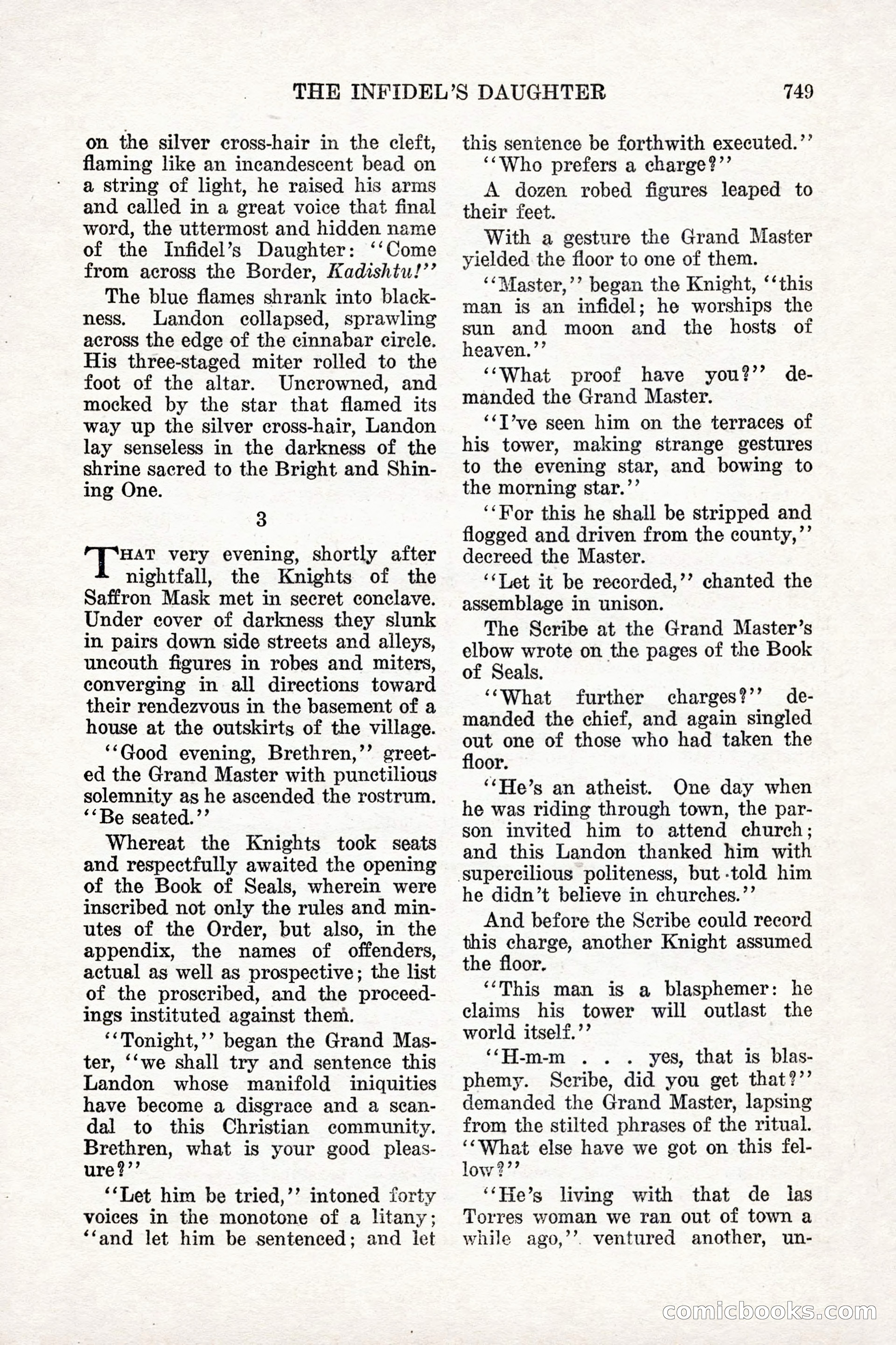 Weird Tales, Vol. 10 No. 6 — page 31 of 148