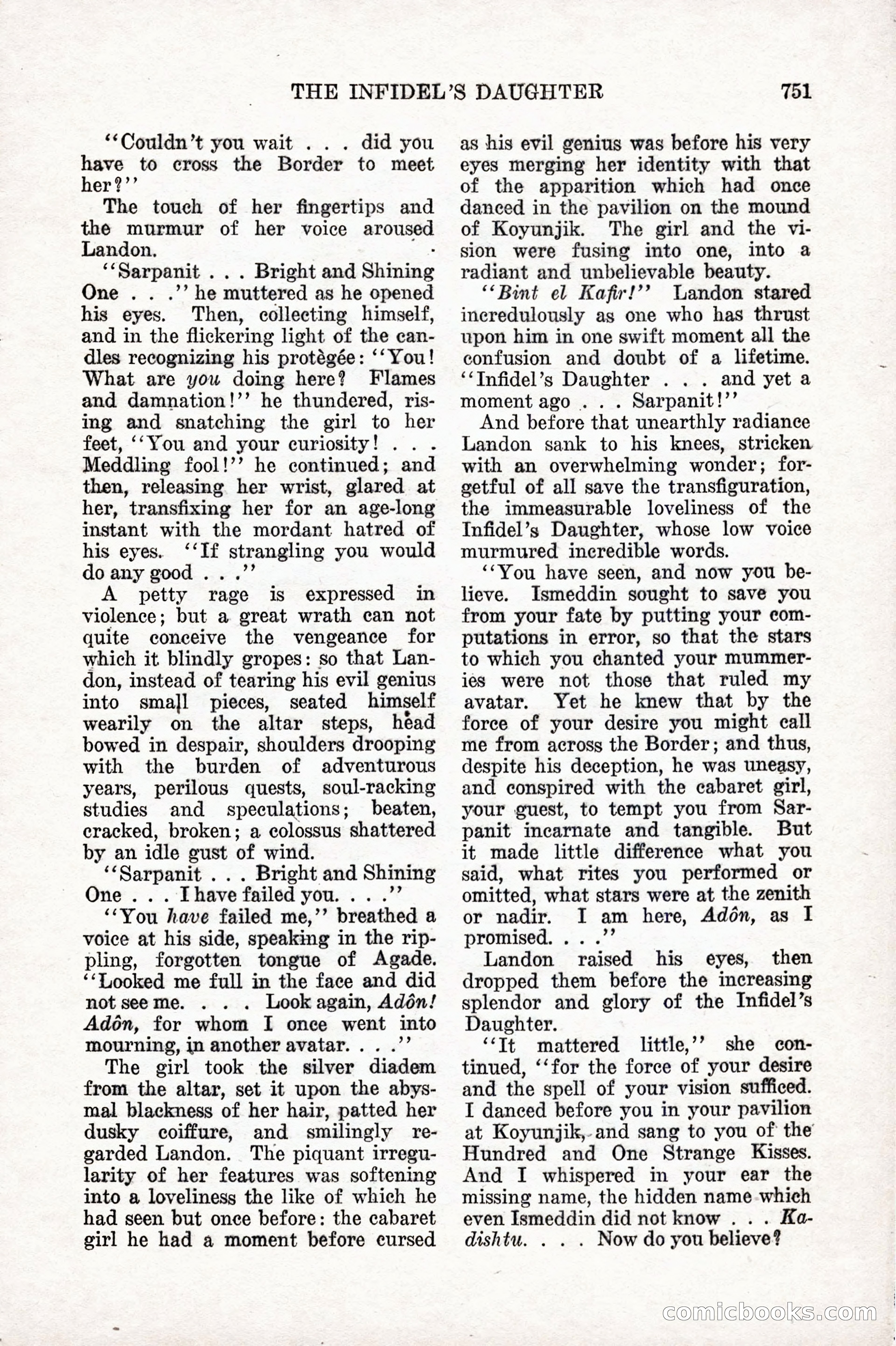 Weird Tales, Vol. 10 No. 6 — page 33 of 148