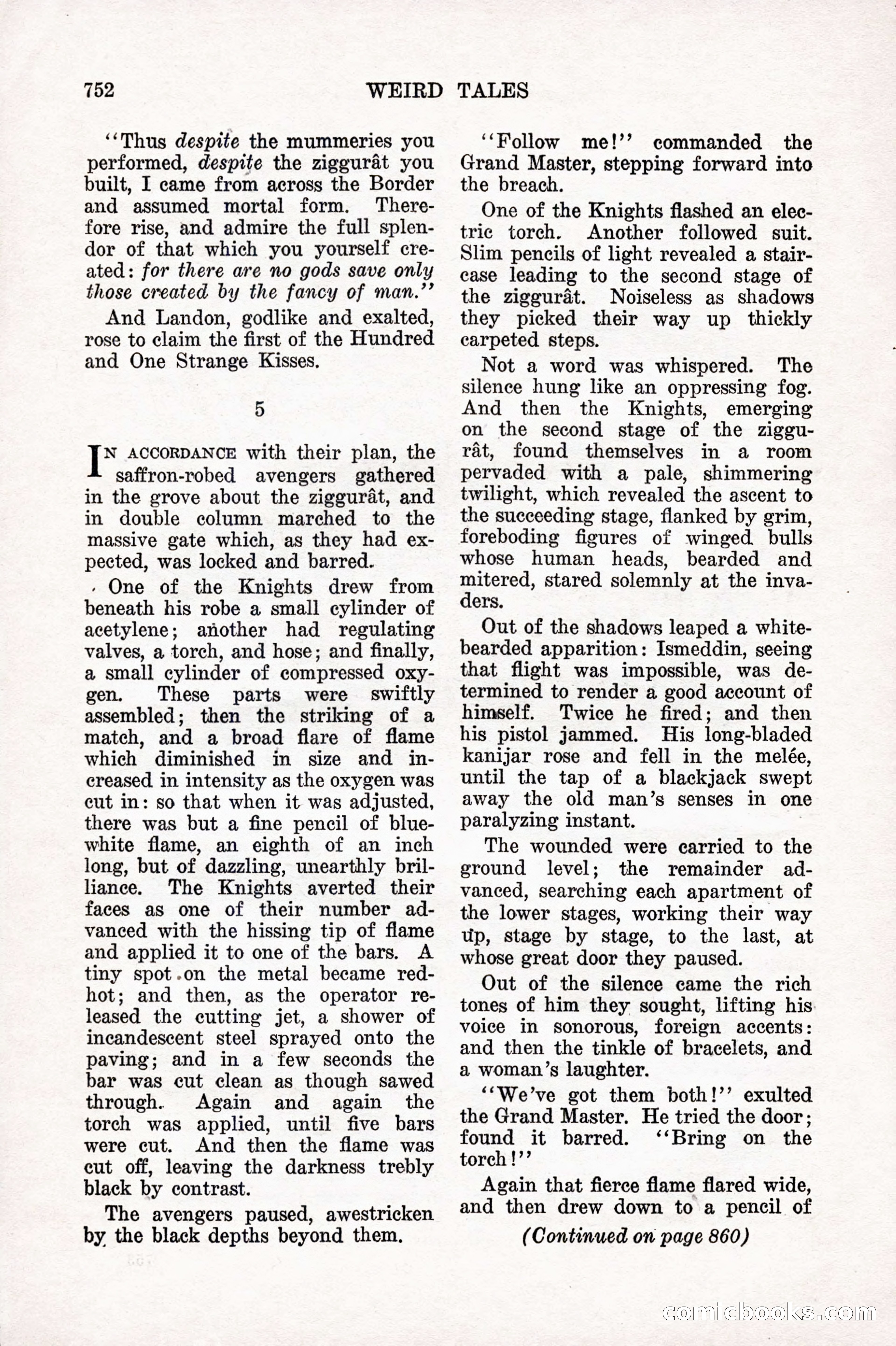 Weird Tales, Vol. 10 No. 6 — page 34 of 148