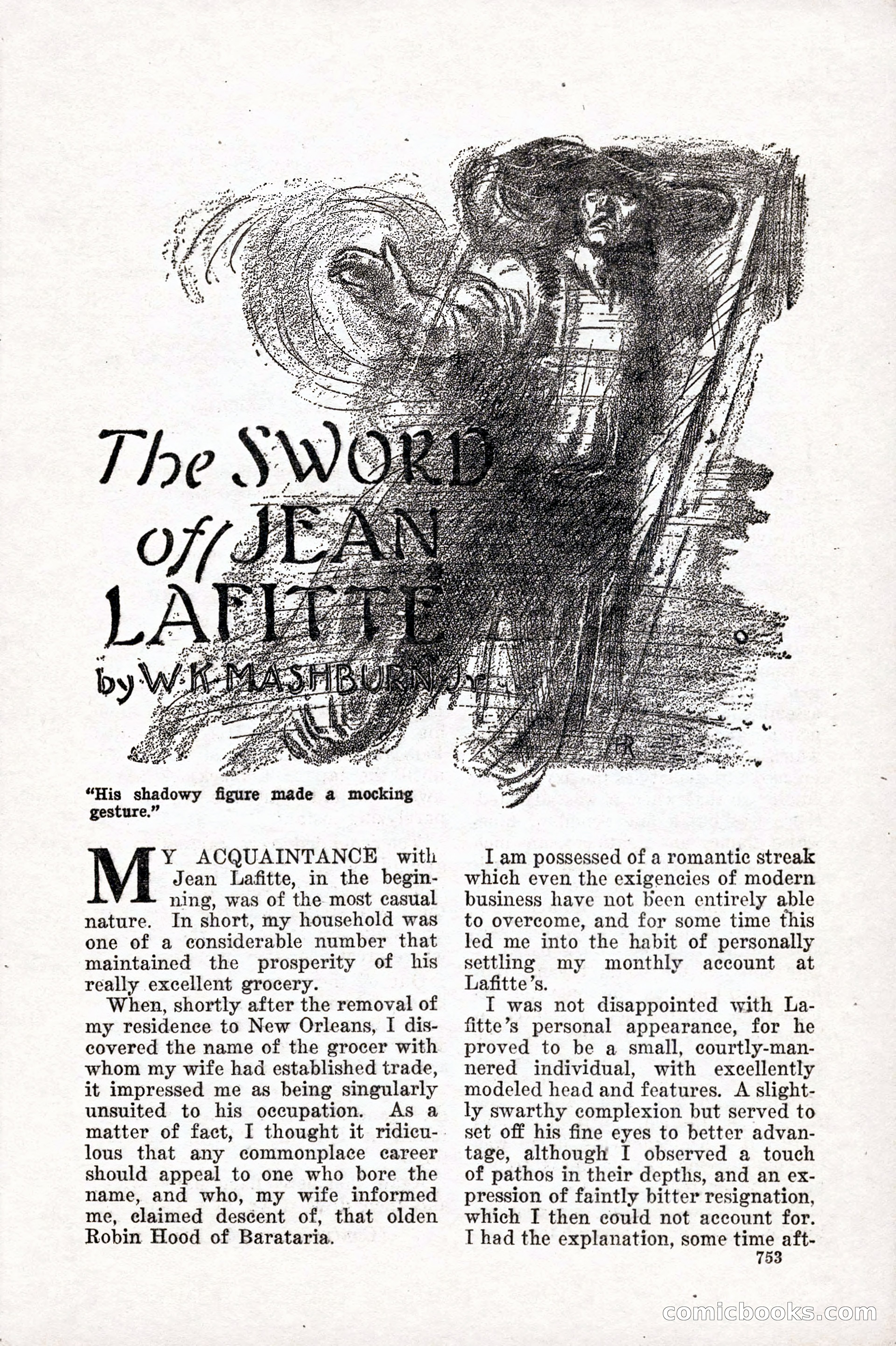 Weird Tales, Vol. 10 No. 6 — page 35 of 148