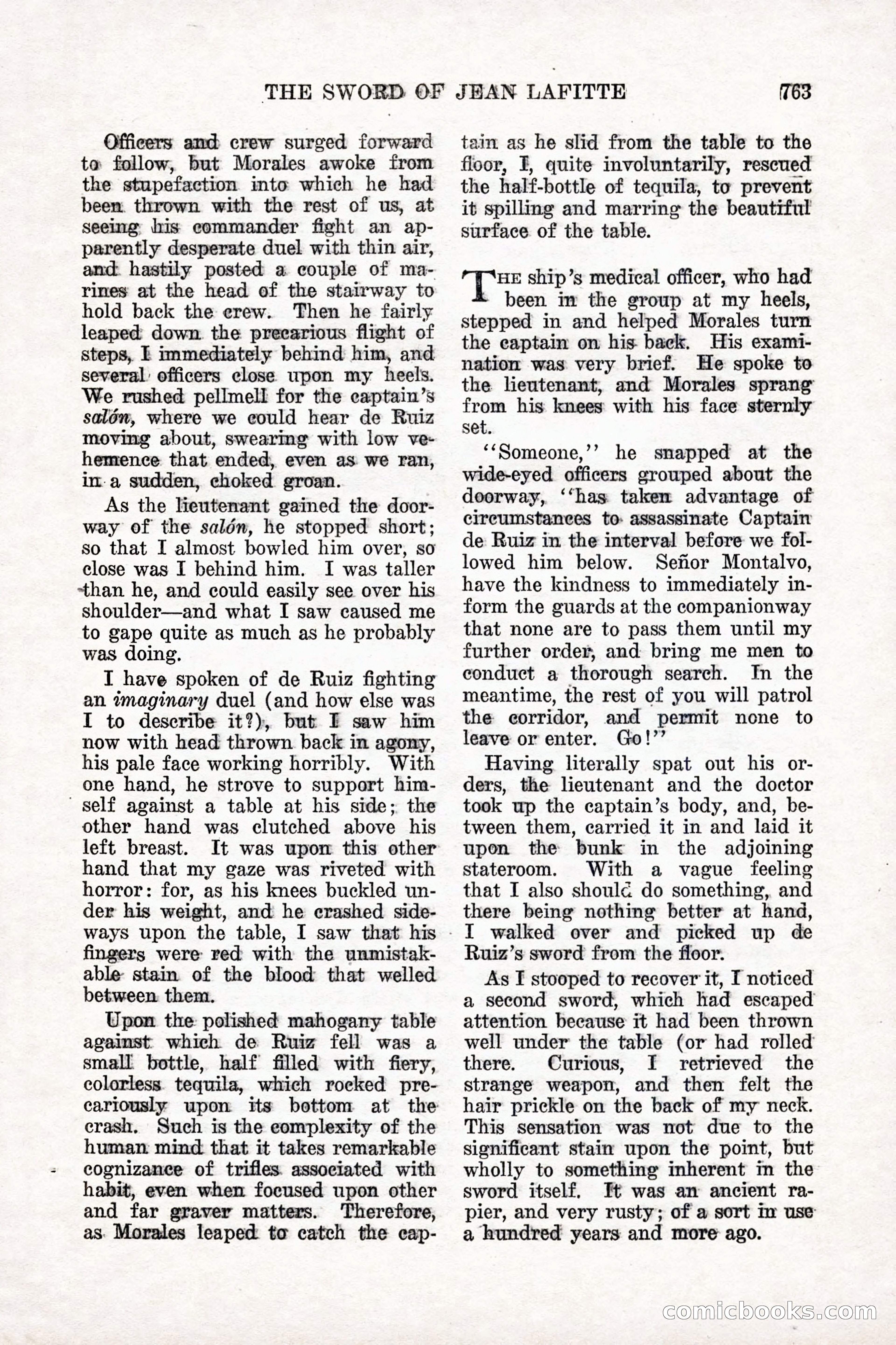 Weird Tales, Vol. 10 No. 6 — page 45 of 148