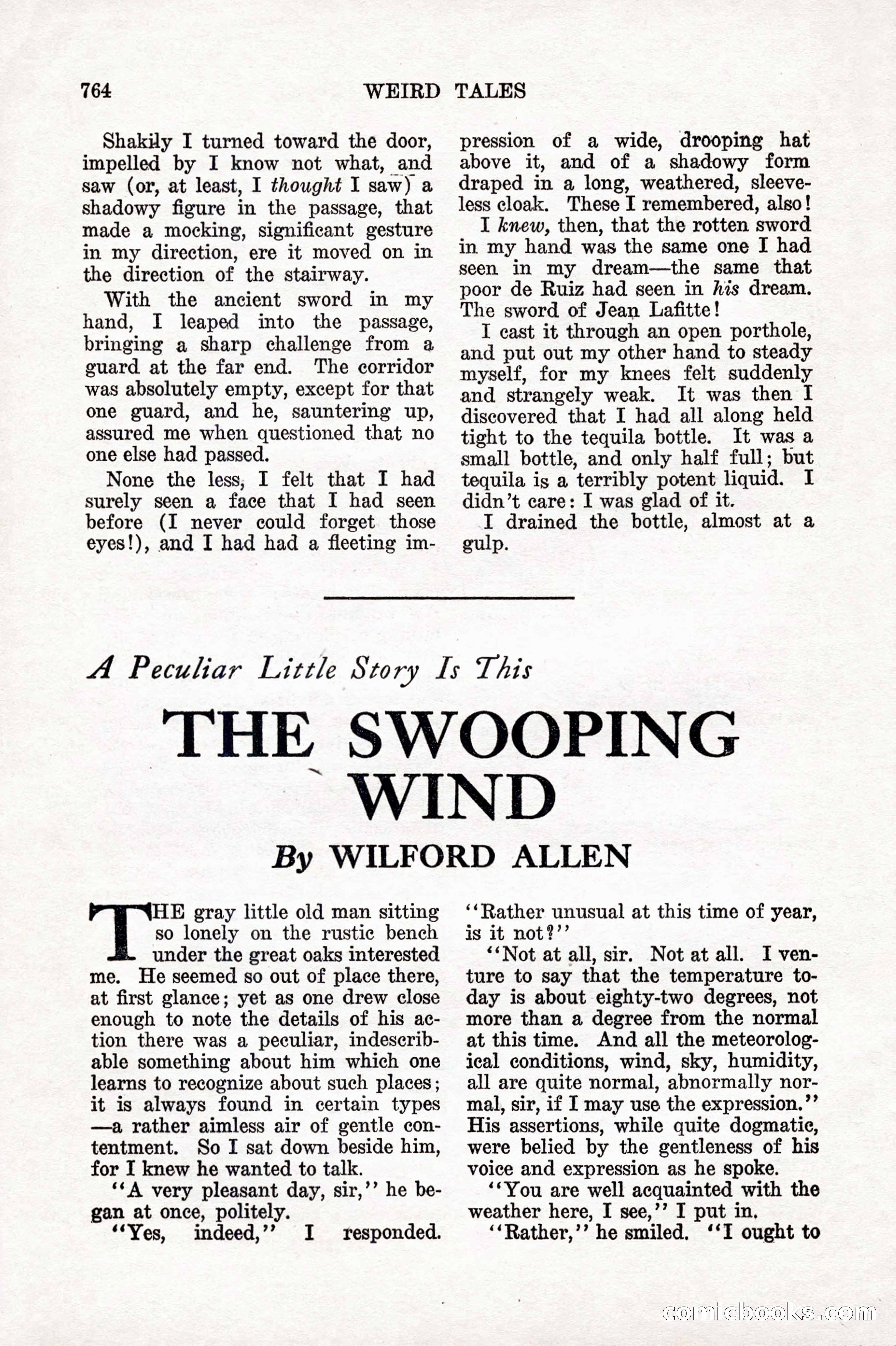 Weird Tales, Vol. 10 No. 6 — page 46 of 148