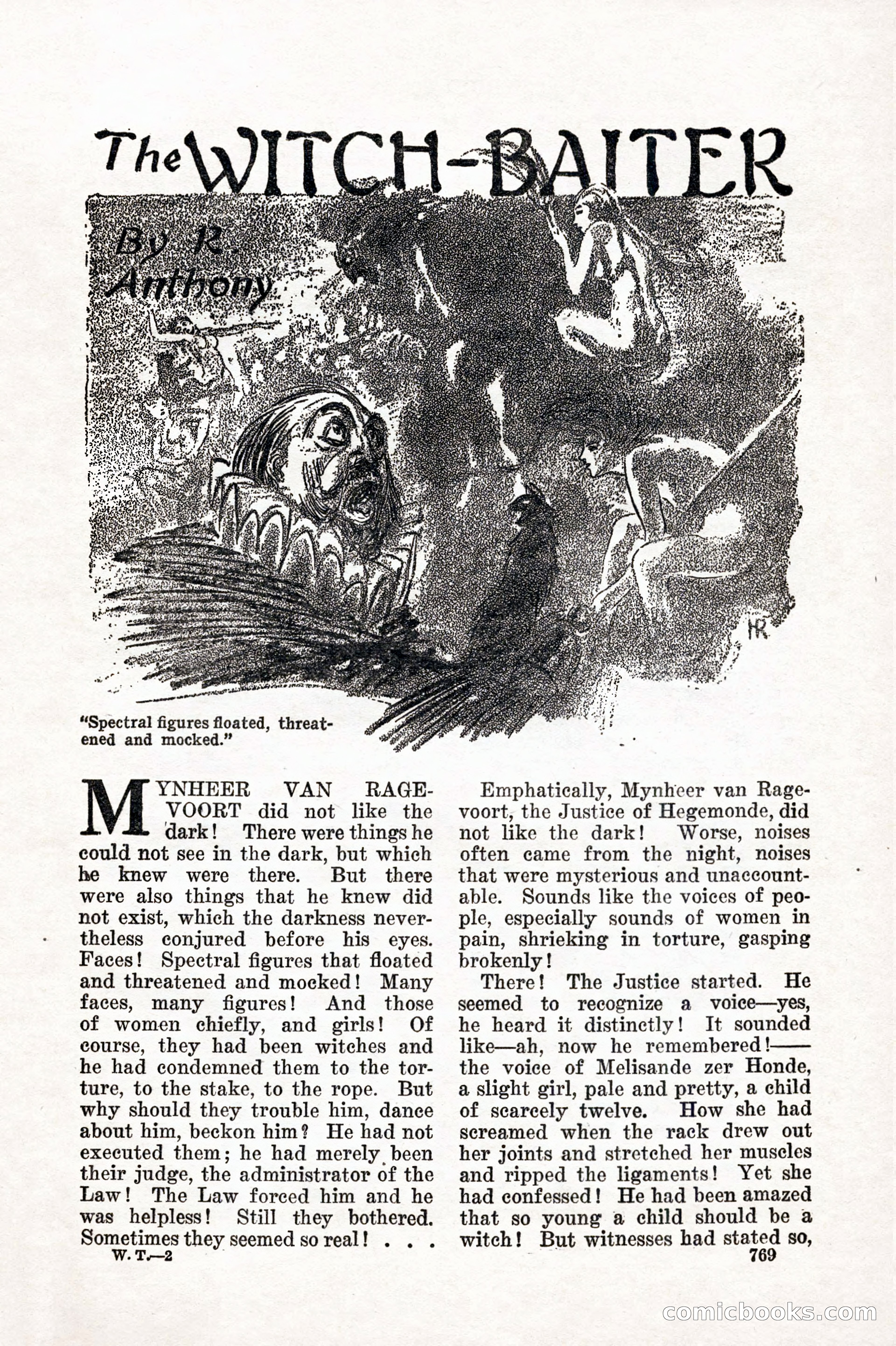Weird Tales, Vol. 10 No. 6 — page 51 of 148