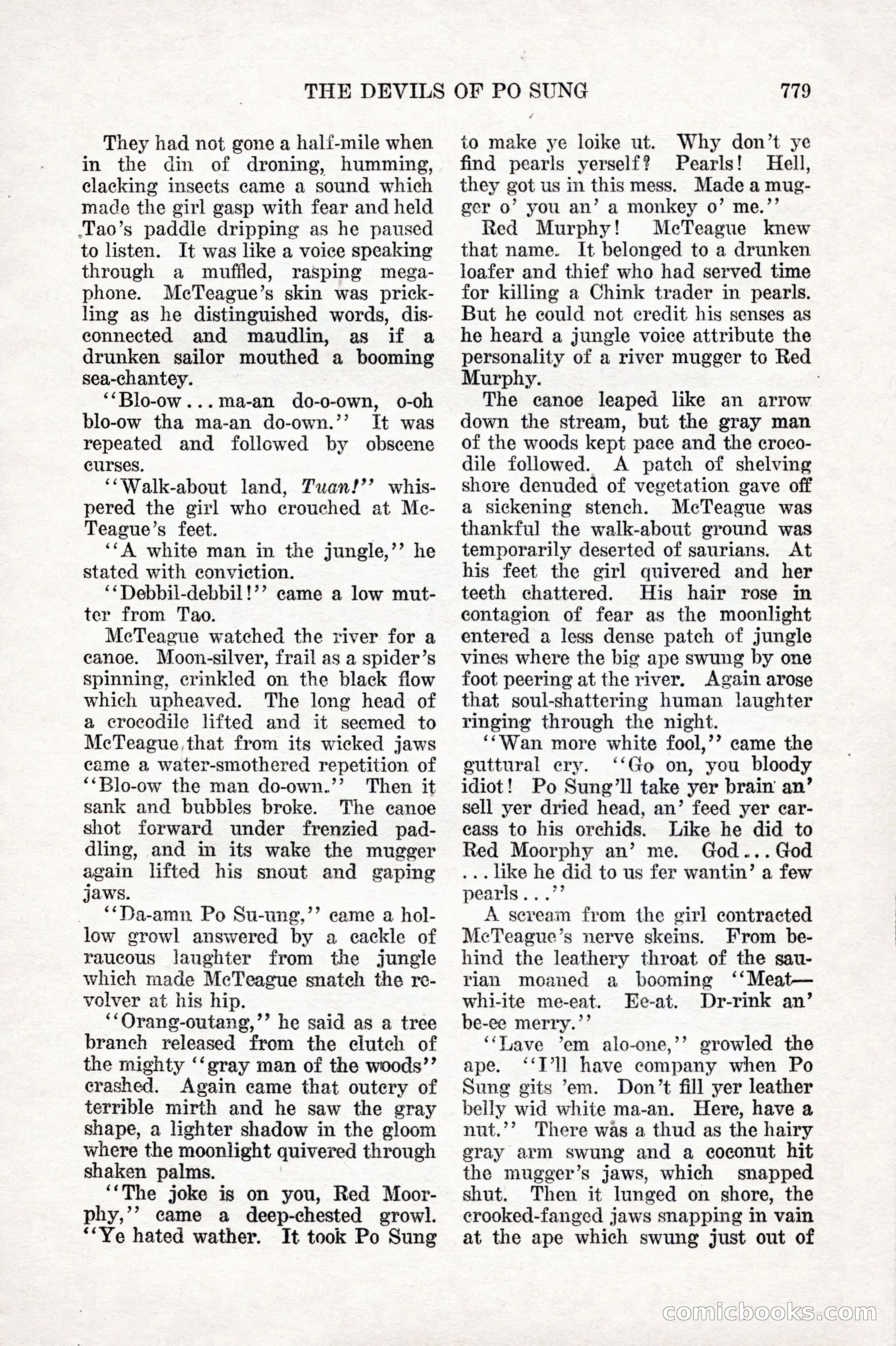 Weird Tales, Vol. 10 No. 6 — page 61 of 148