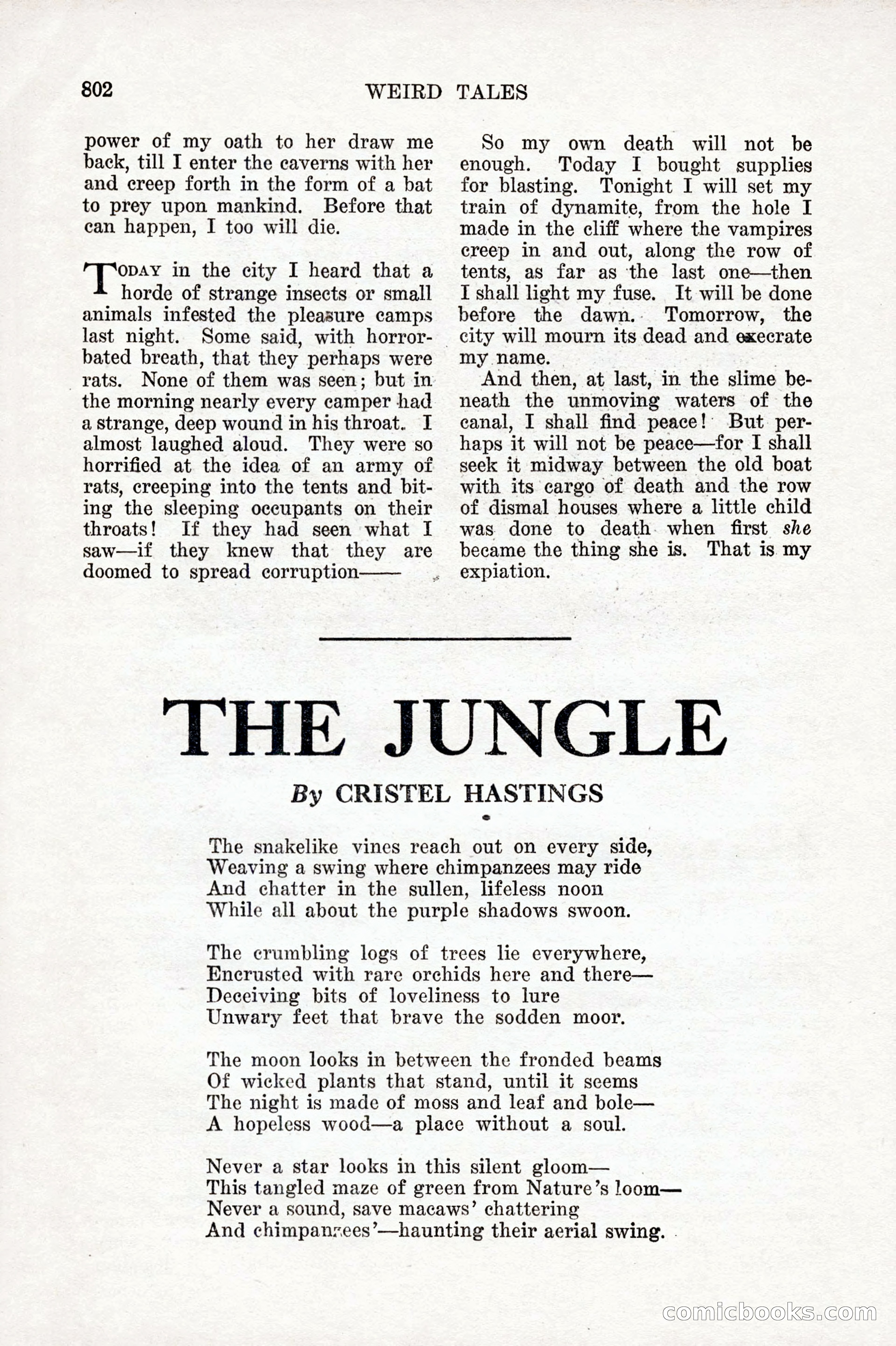 Weird Tales, Vol. 10 No. 6 — page 84 of 148