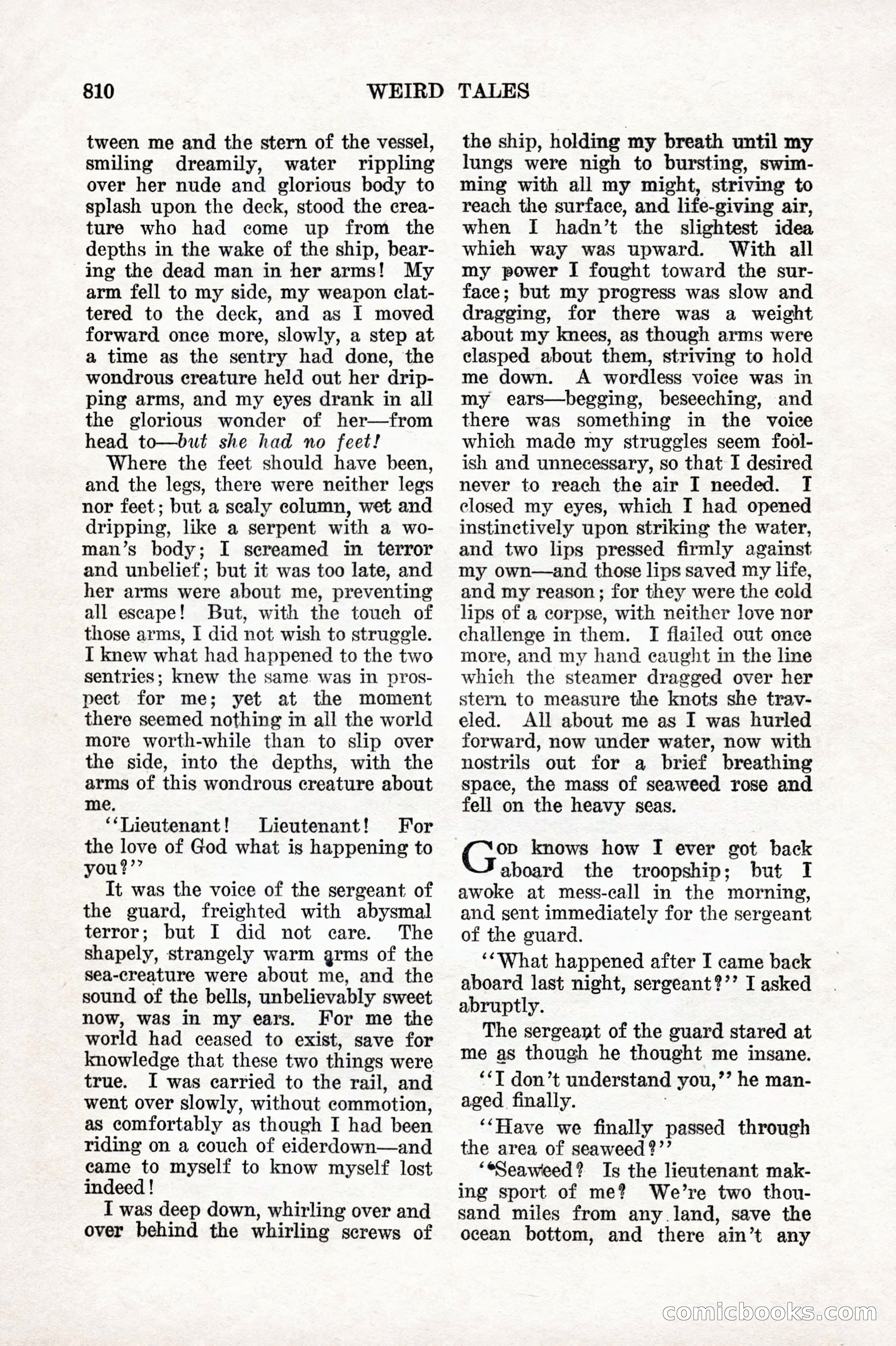 Weird Tales, Vol. 10 No. 6 — page 92 of 148