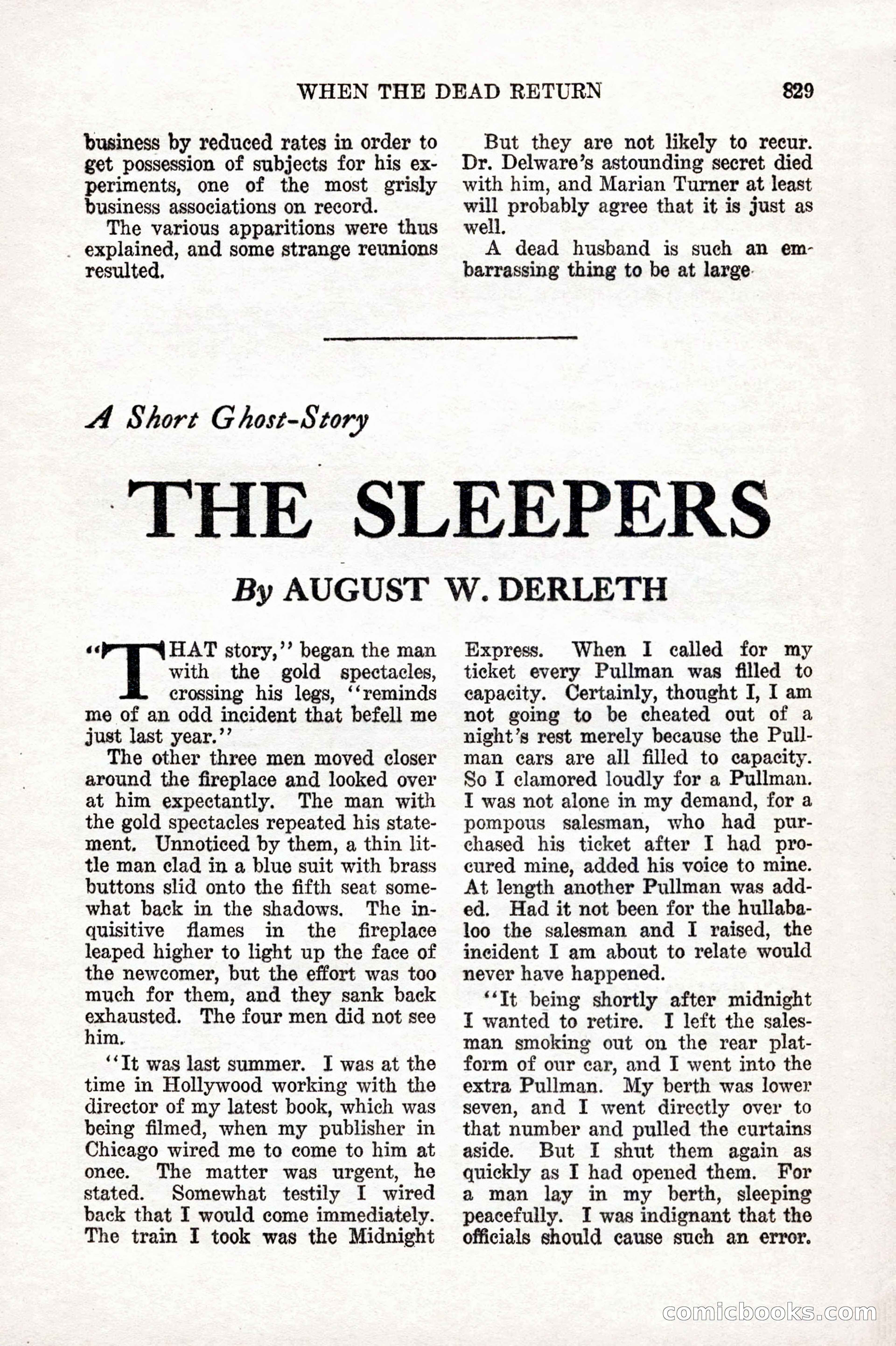Weird Tales, Vol. 10 No. 6 — page 111 of 148