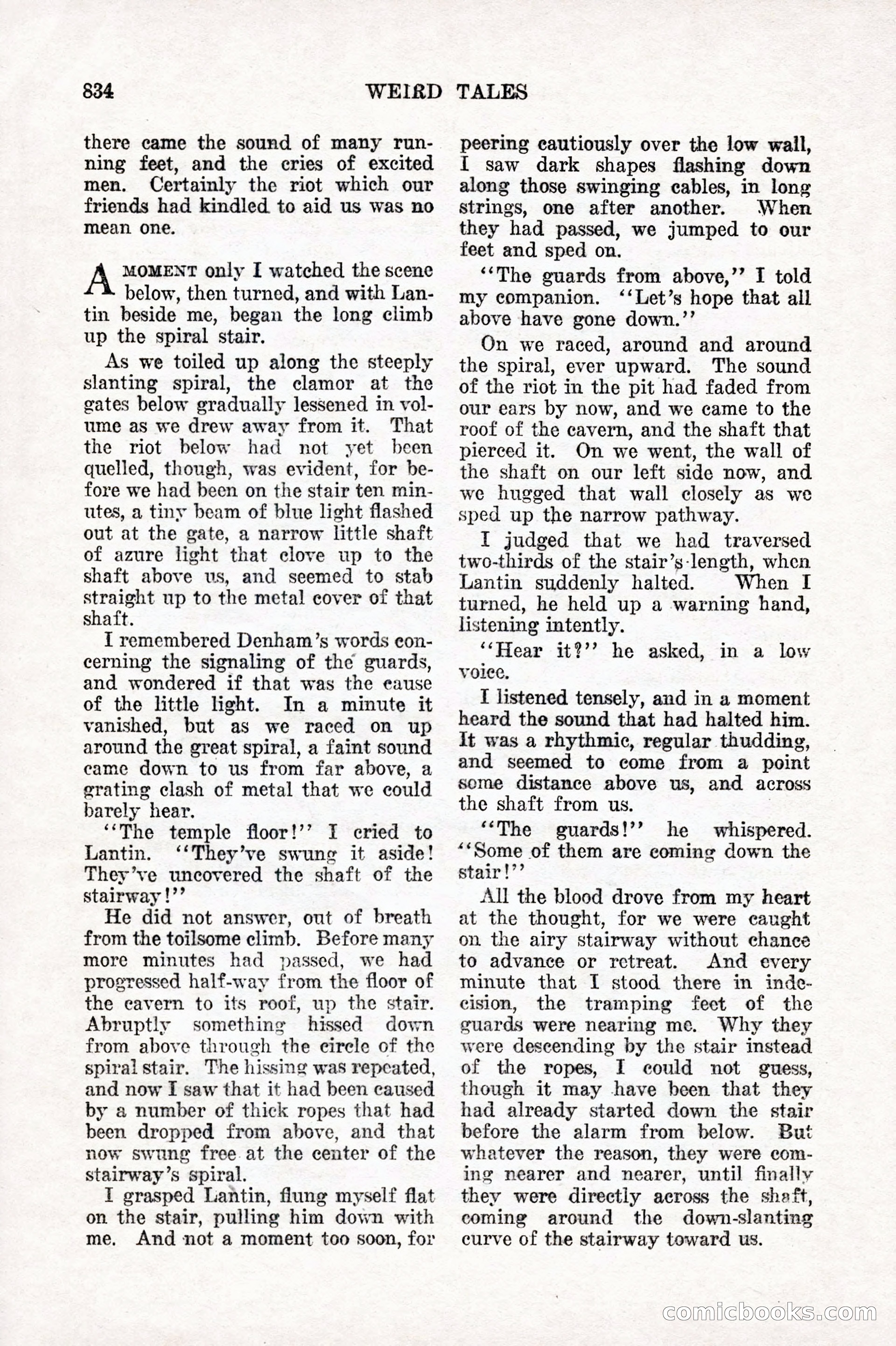 Weird Tales, Vol. 10 No. 6 — page 116 of 148